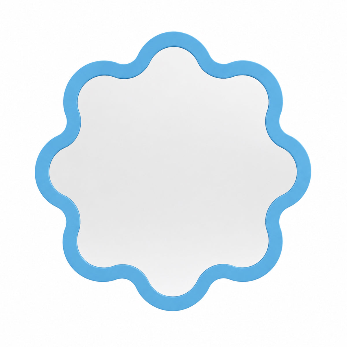 Organic Bathroom Round Wavy Mirror – Hvyli Round Medium
