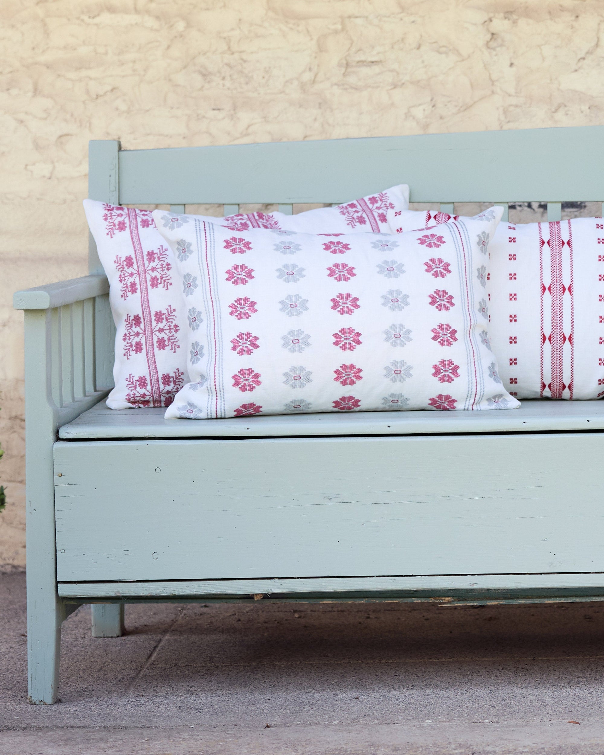 Daphne Embroidered Cushion Cover