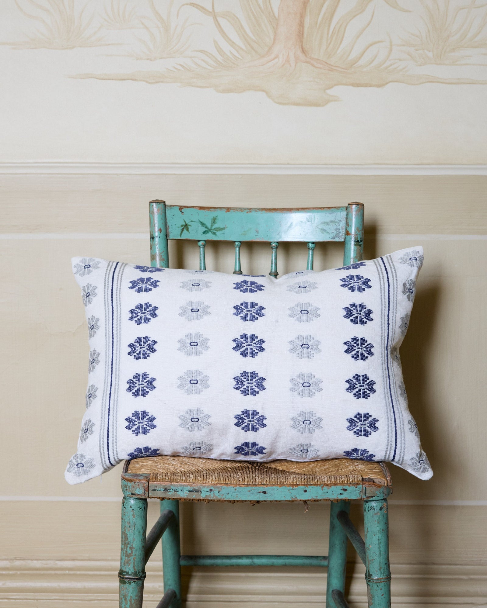 Daphne Embroidered Cushion Cover