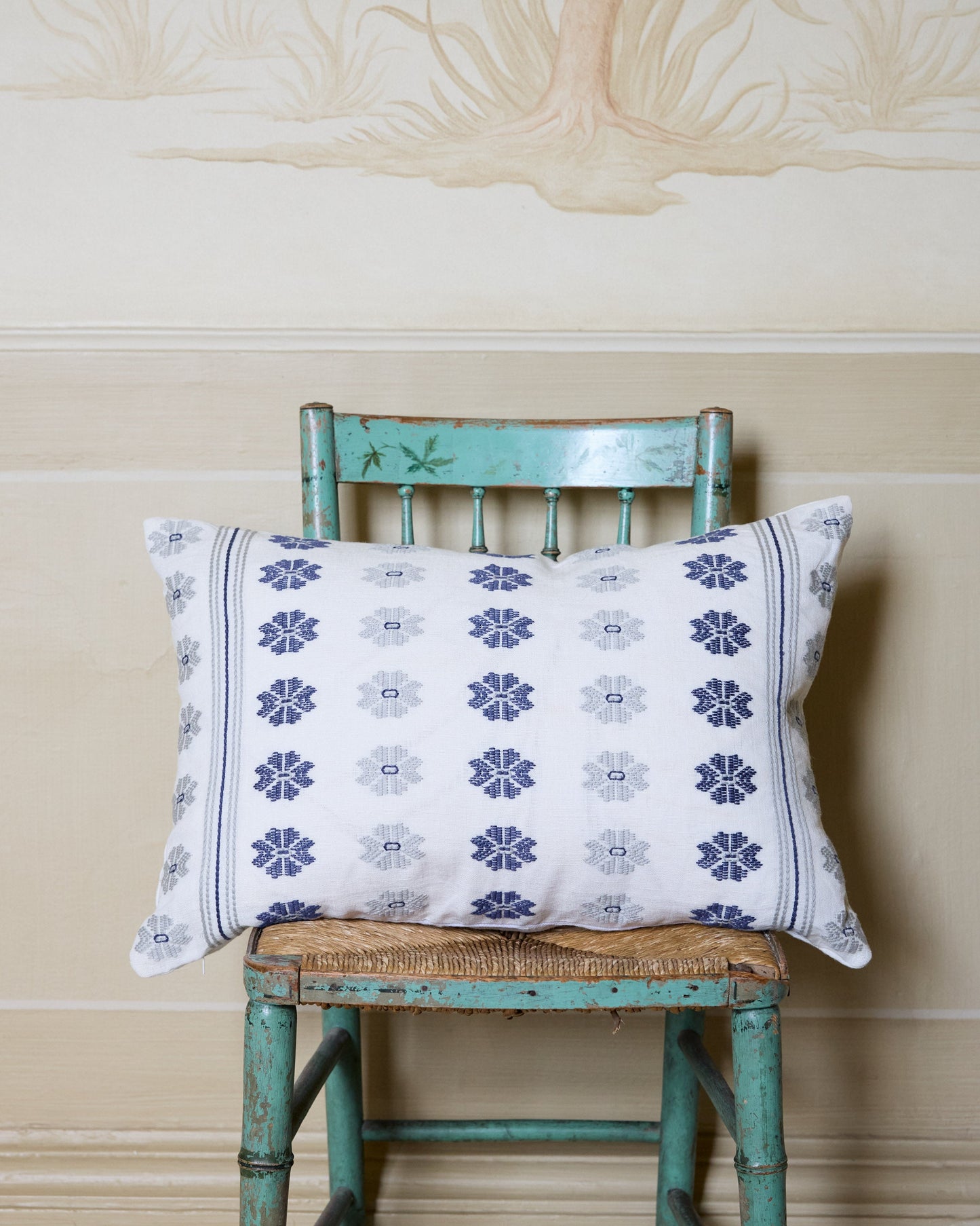 Daphne Embroidered Cushion Cover