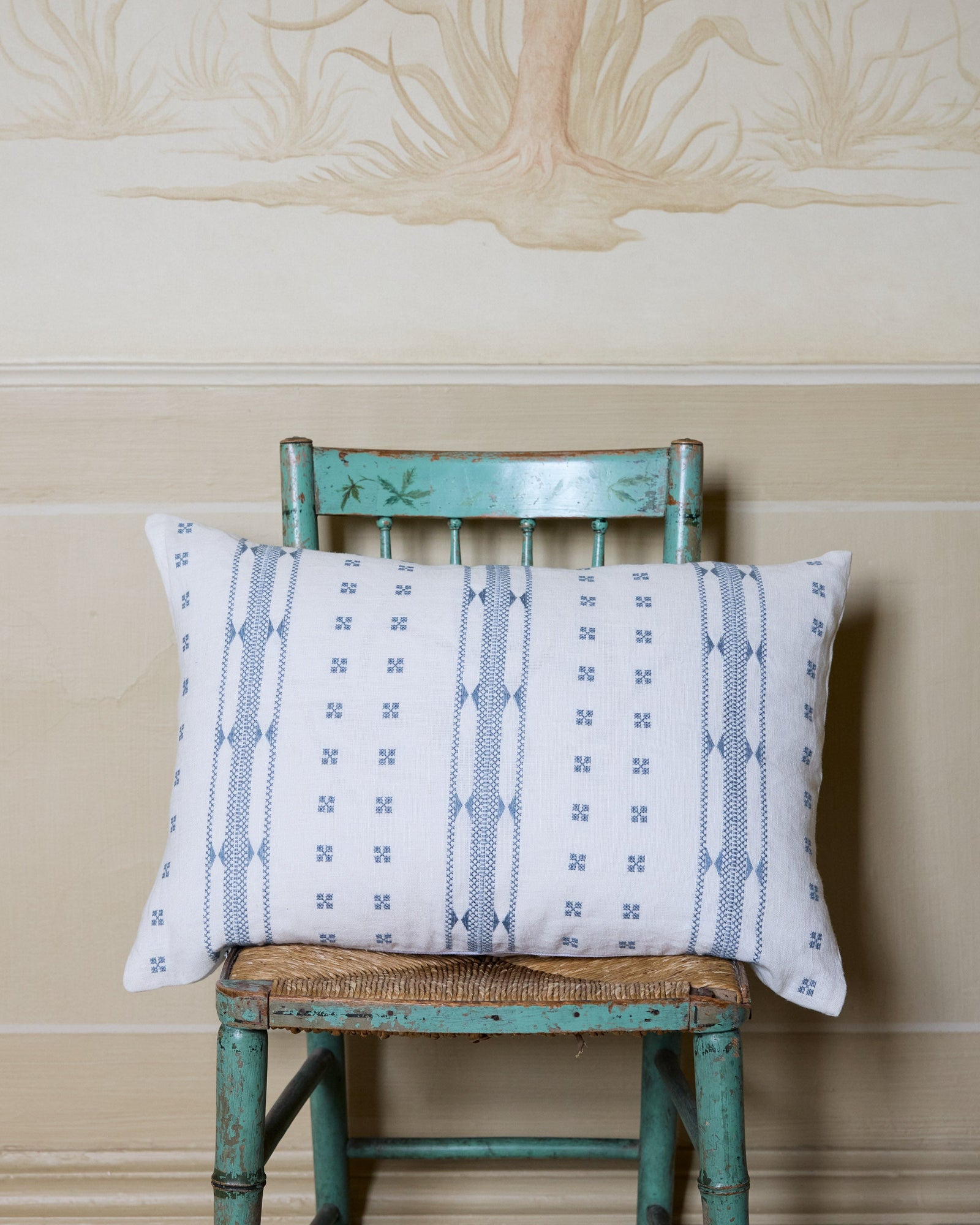 Thea Embroidered Cushion Cover