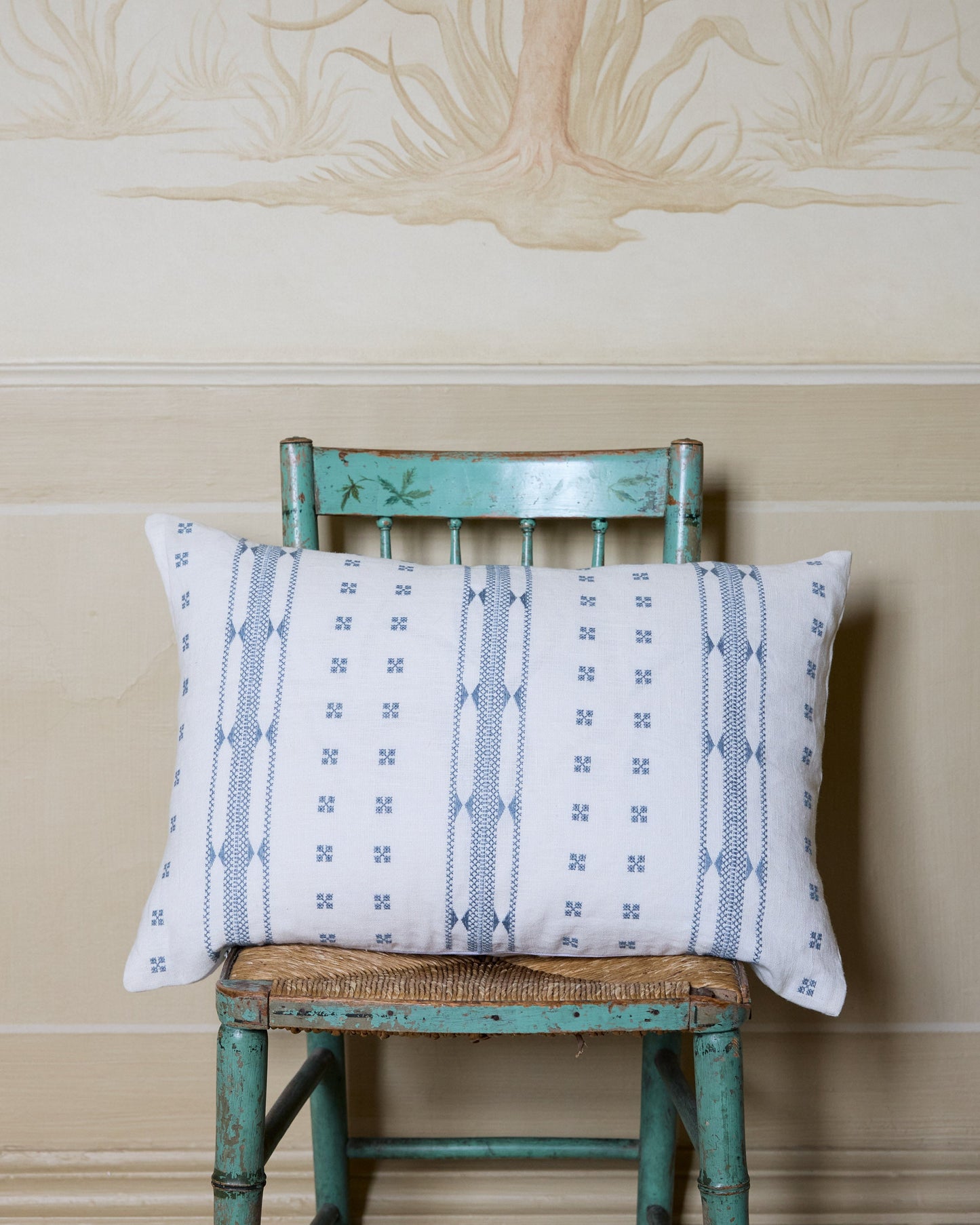 Thea Embroidered Cushion Cover
