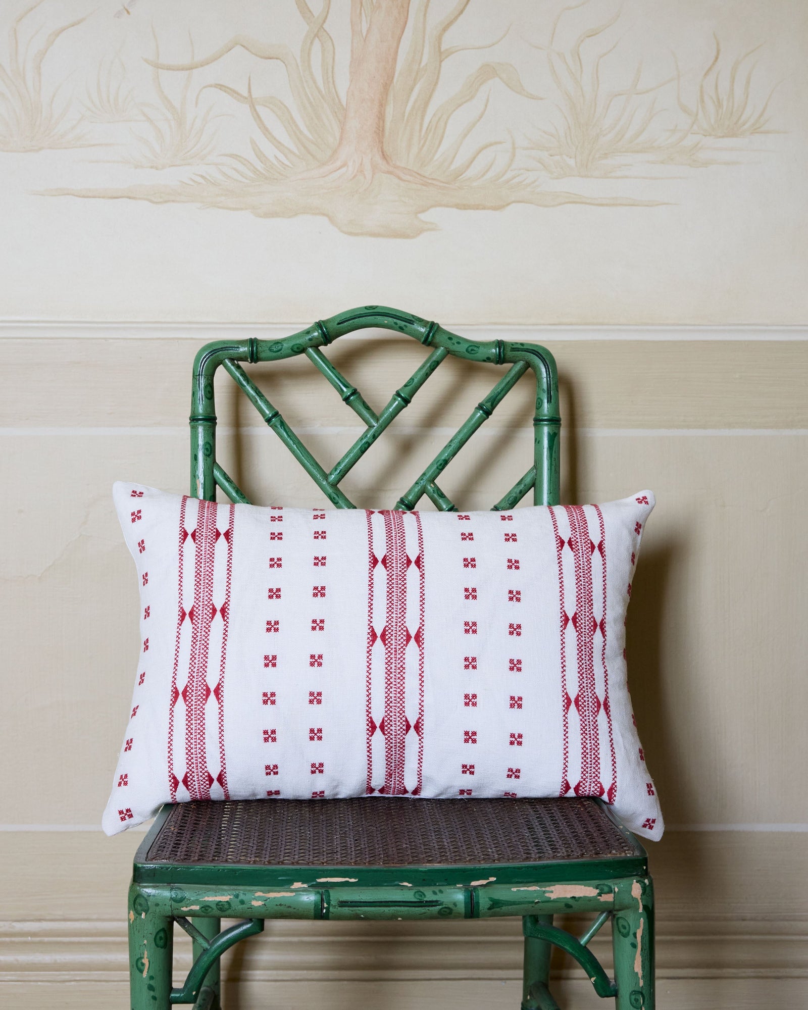 Thea Embroidered Cushion Cover