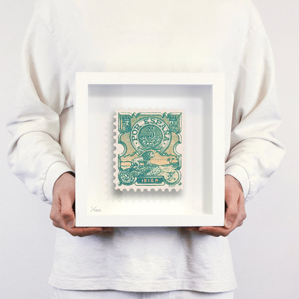 Ibiza Small Floating Print