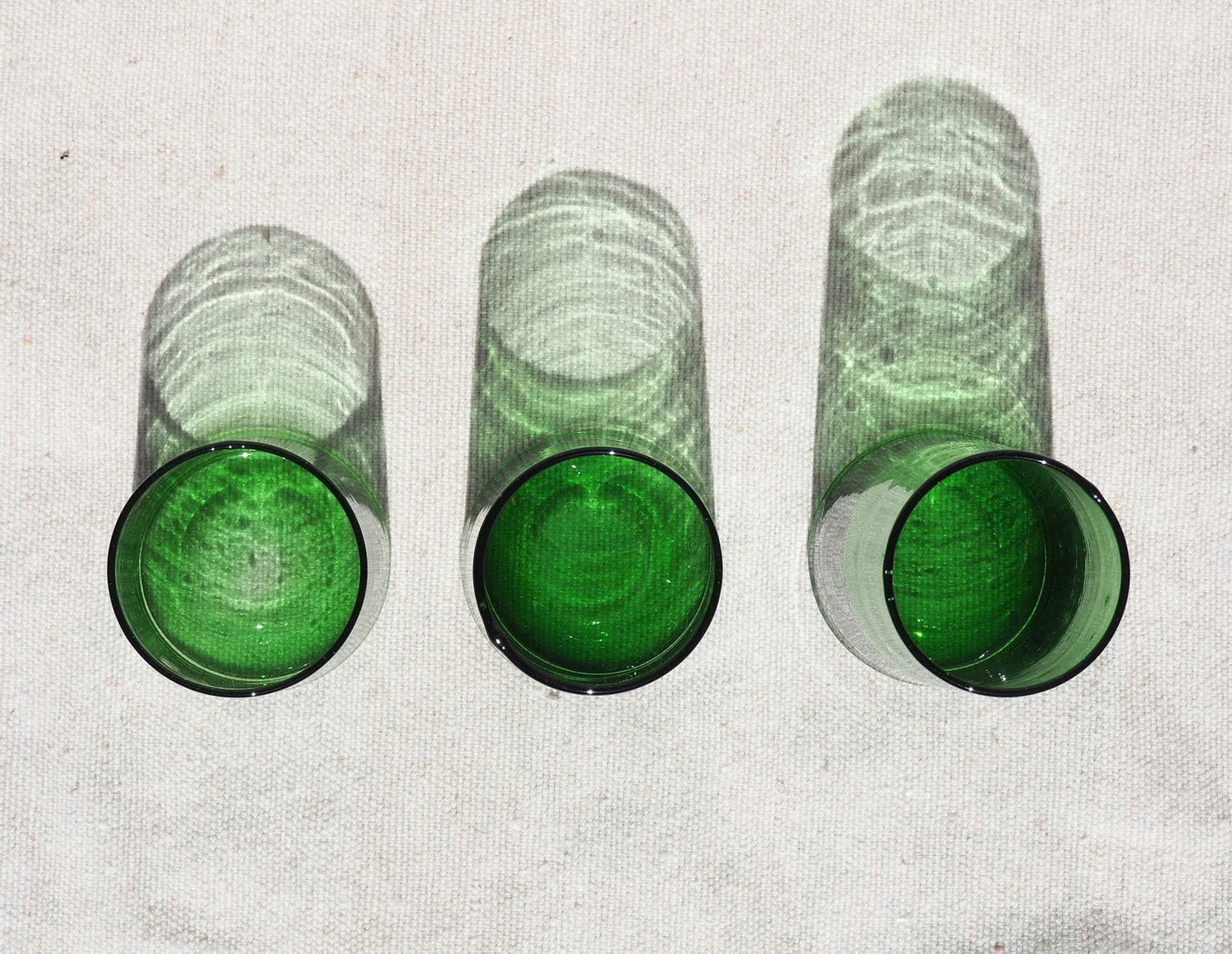 Recycled Moroccan Green Tumbler/Highball Glass