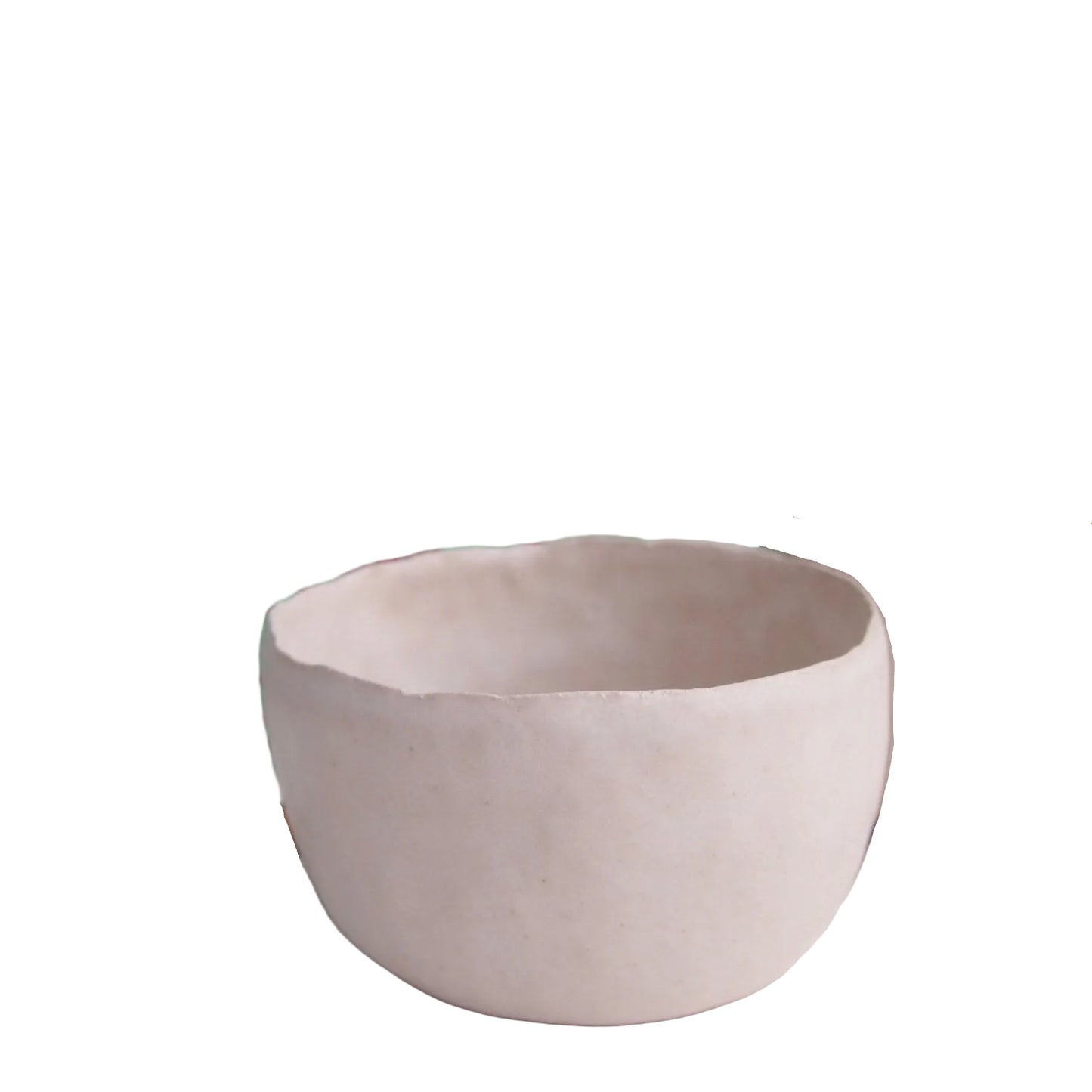 Handmade White Pottery Tea Bowl