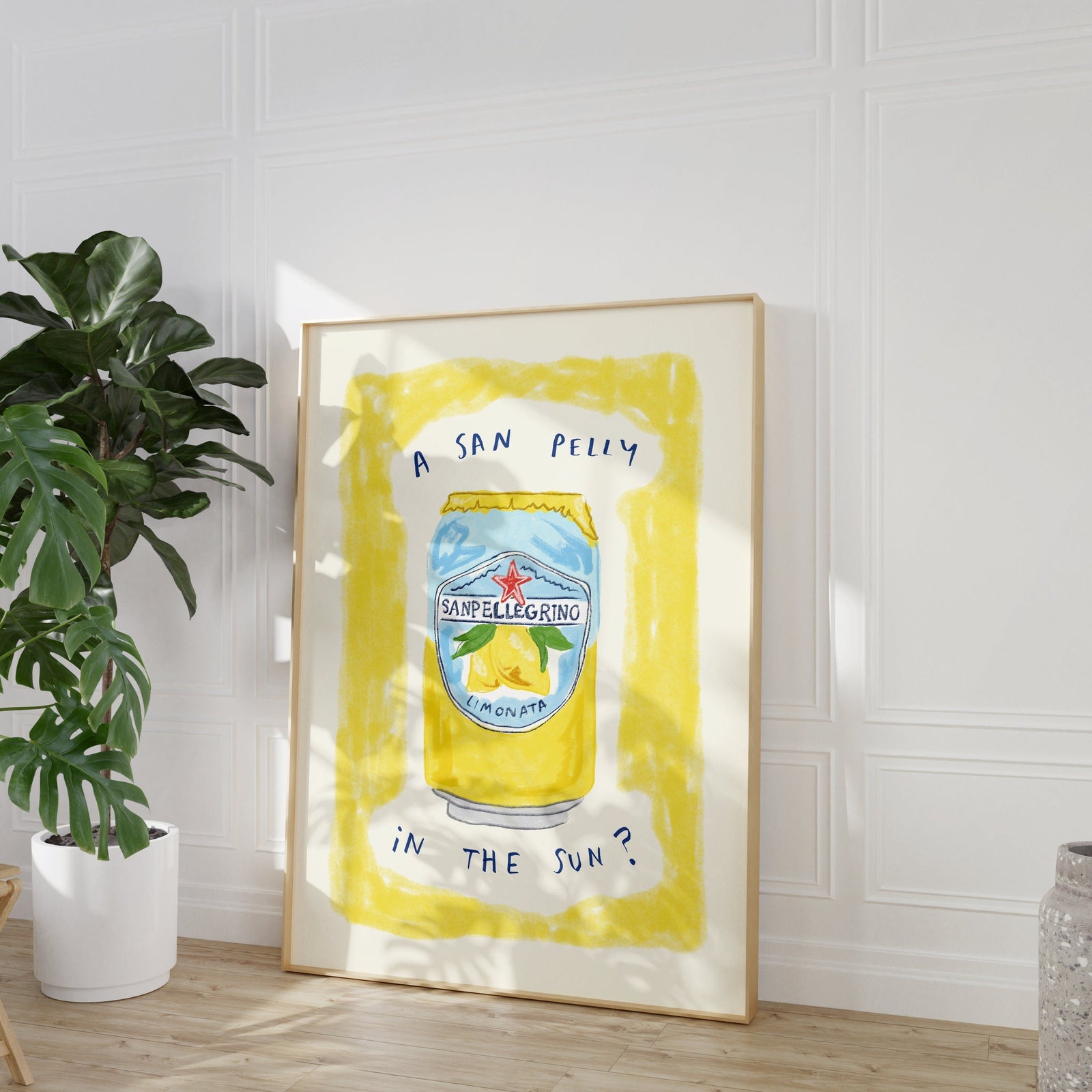 A San Pellegrino In The Sun? Print