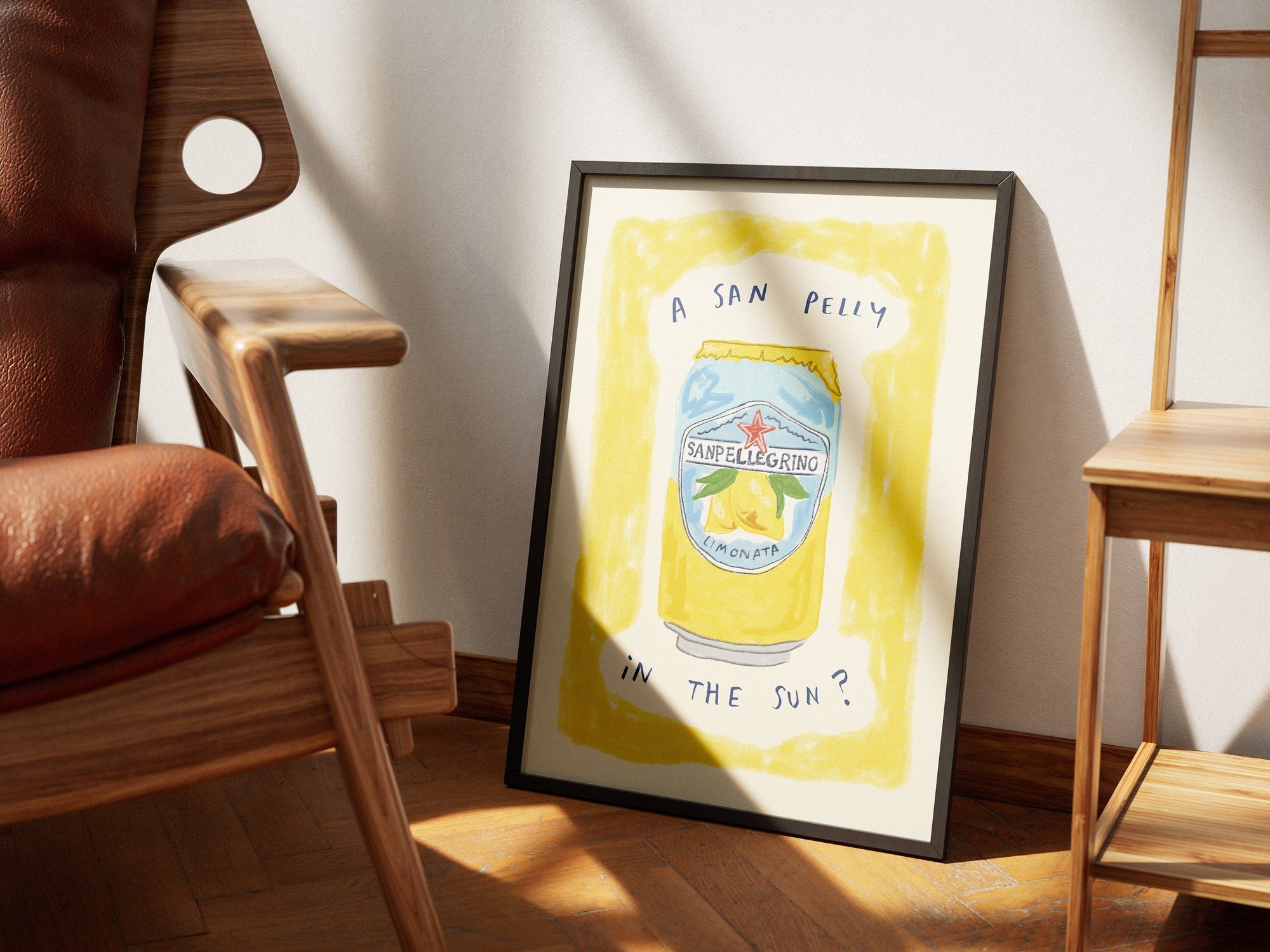 A San Pellegrino In The Sun? Print