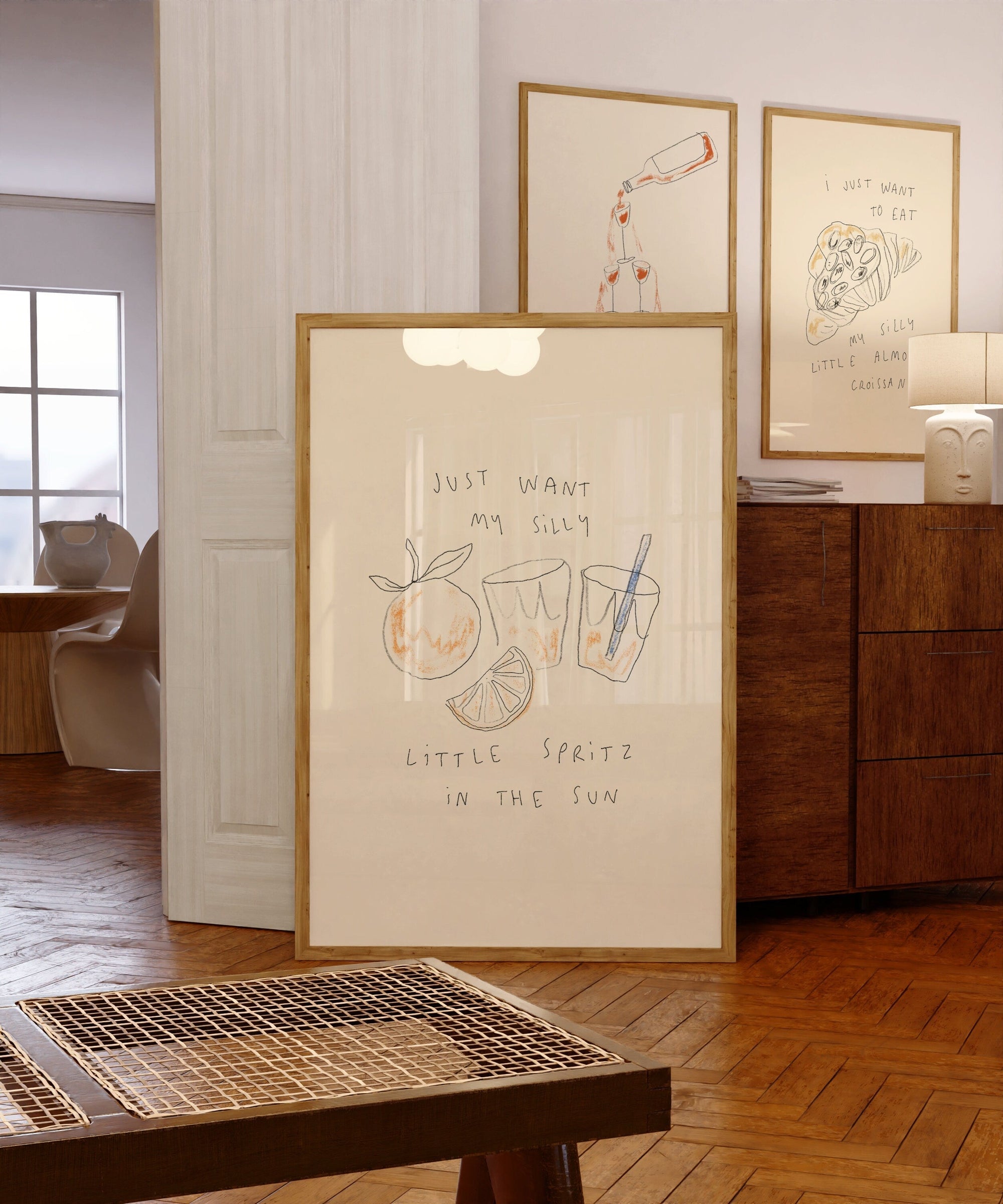 Just Want My Silly Little Spritz In The Sun Print