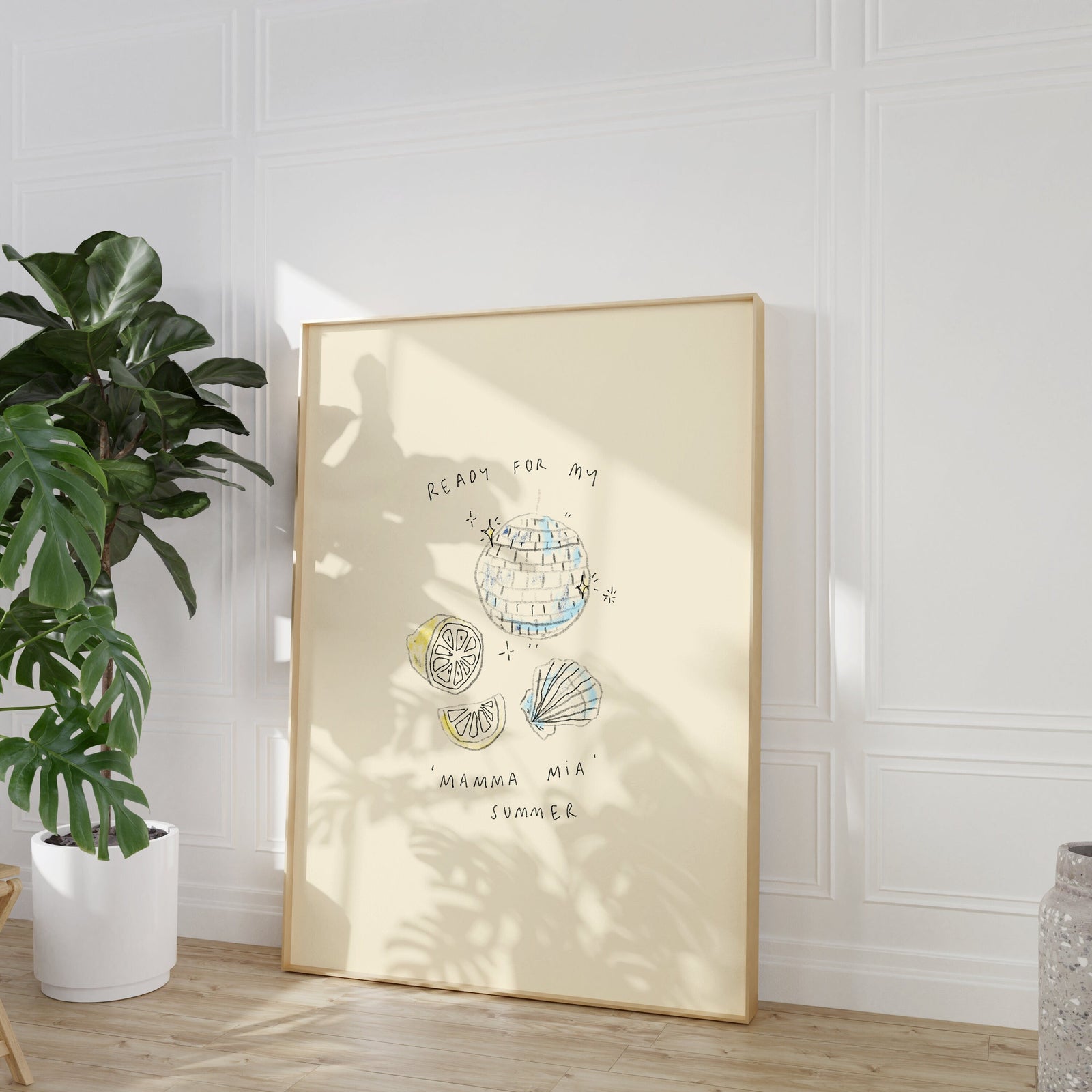 Just Want My Mamma Mia Summer Print
