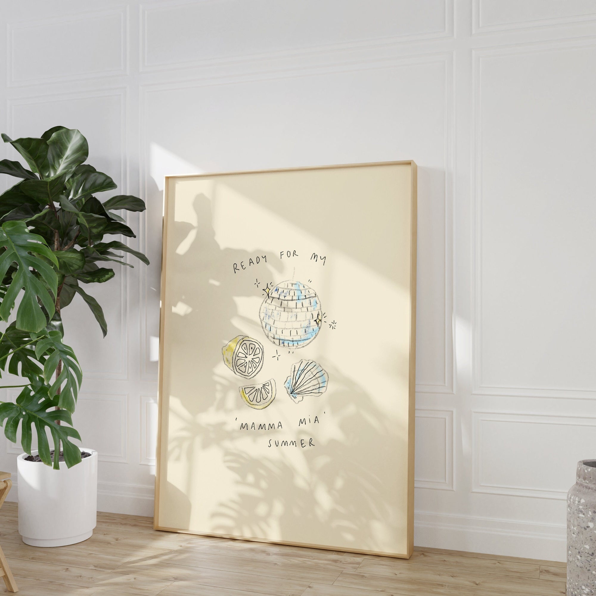 Just Want My Mamma Mia Summer Print