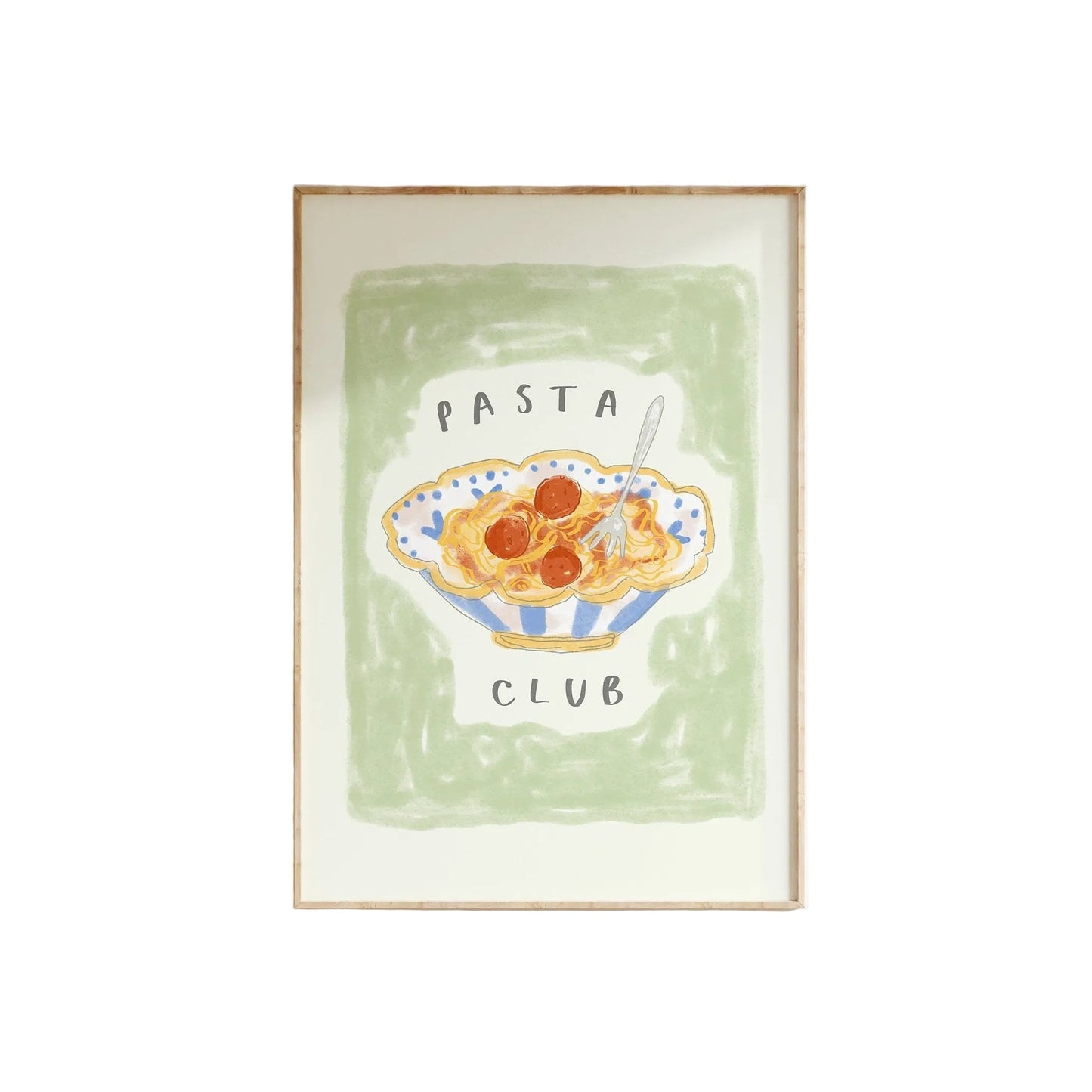 Pasta Club Print