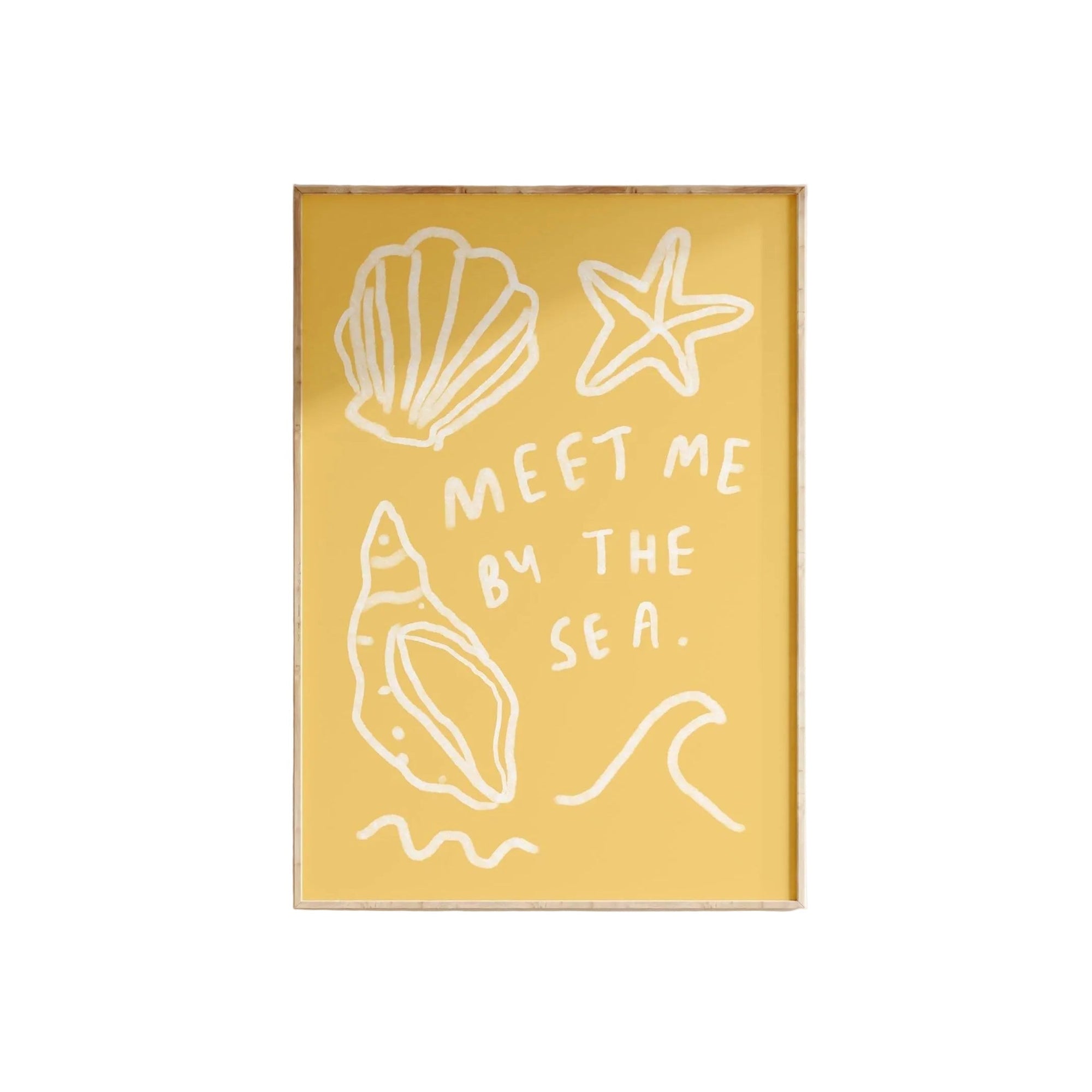 Meet Me By The Sea Print