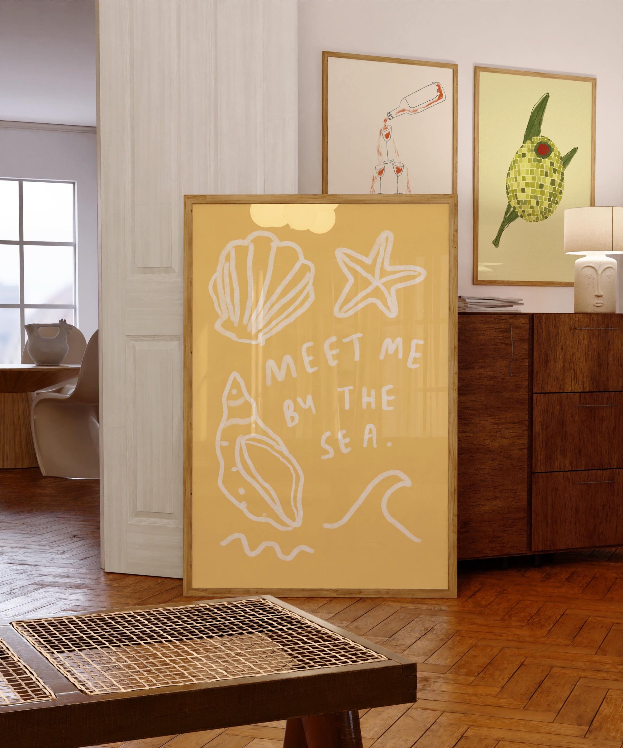 Meet Me By The Sea Print