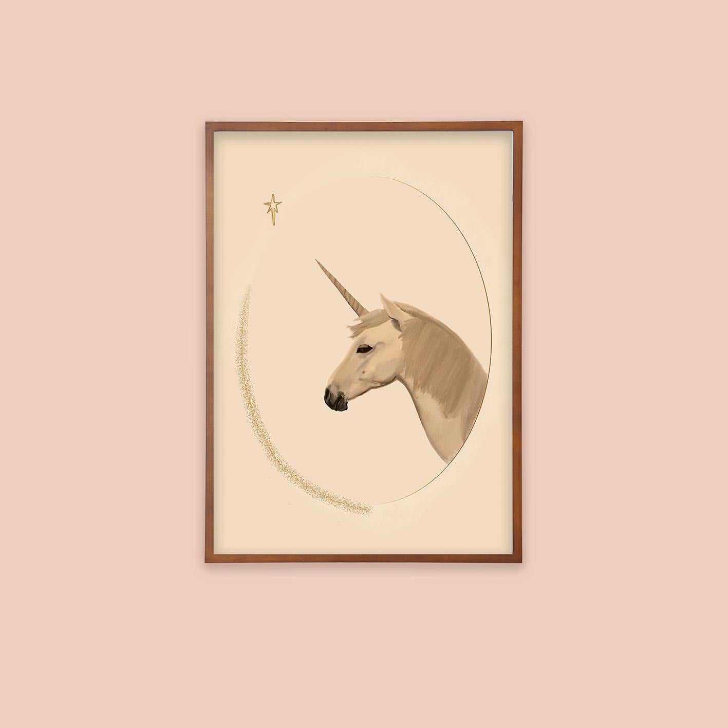 I Believe in Unicorns Art Print