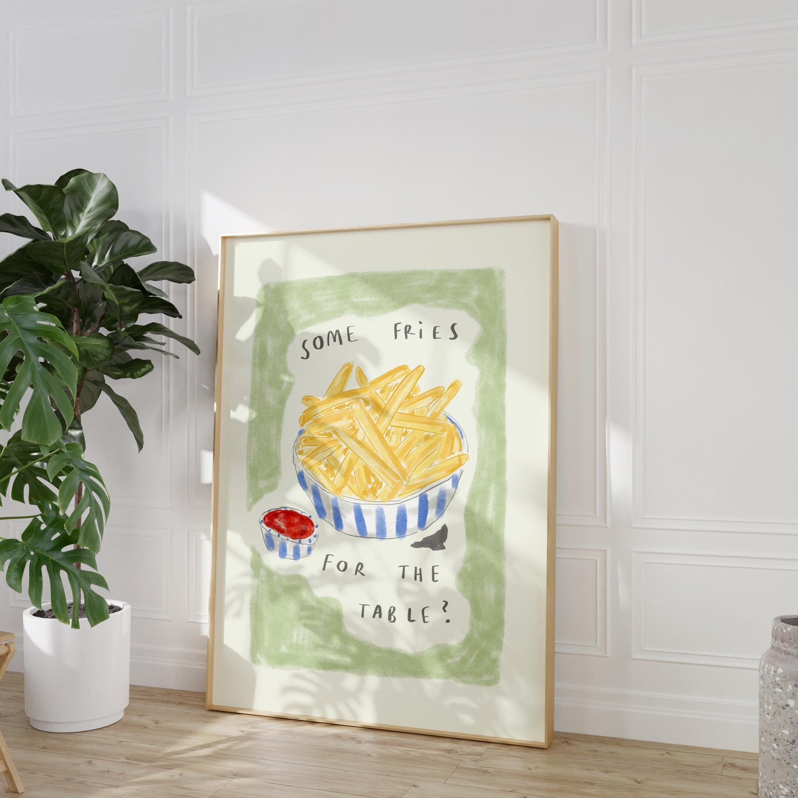 Fries for the Table Print
