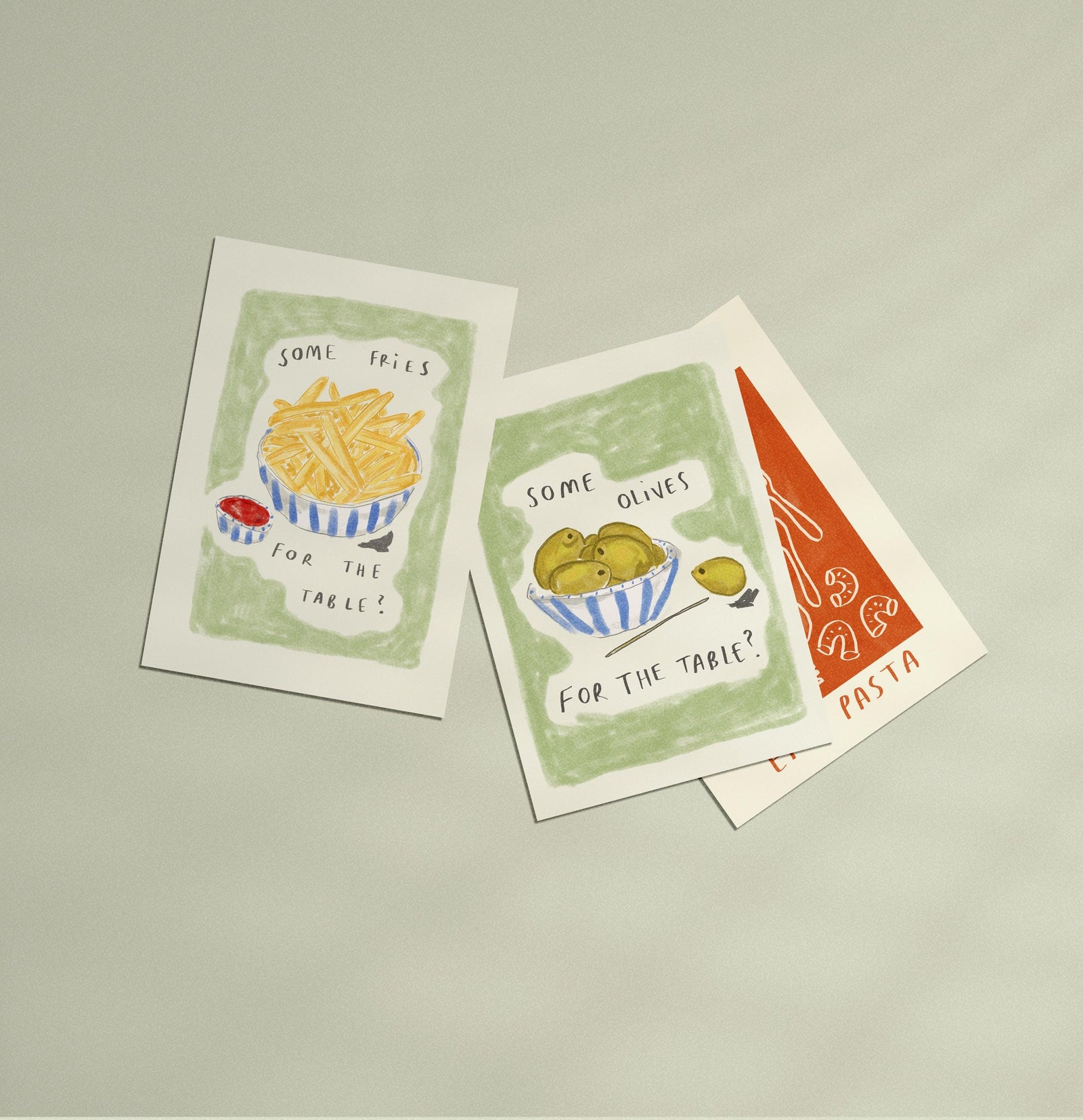 Fries for the Table Print