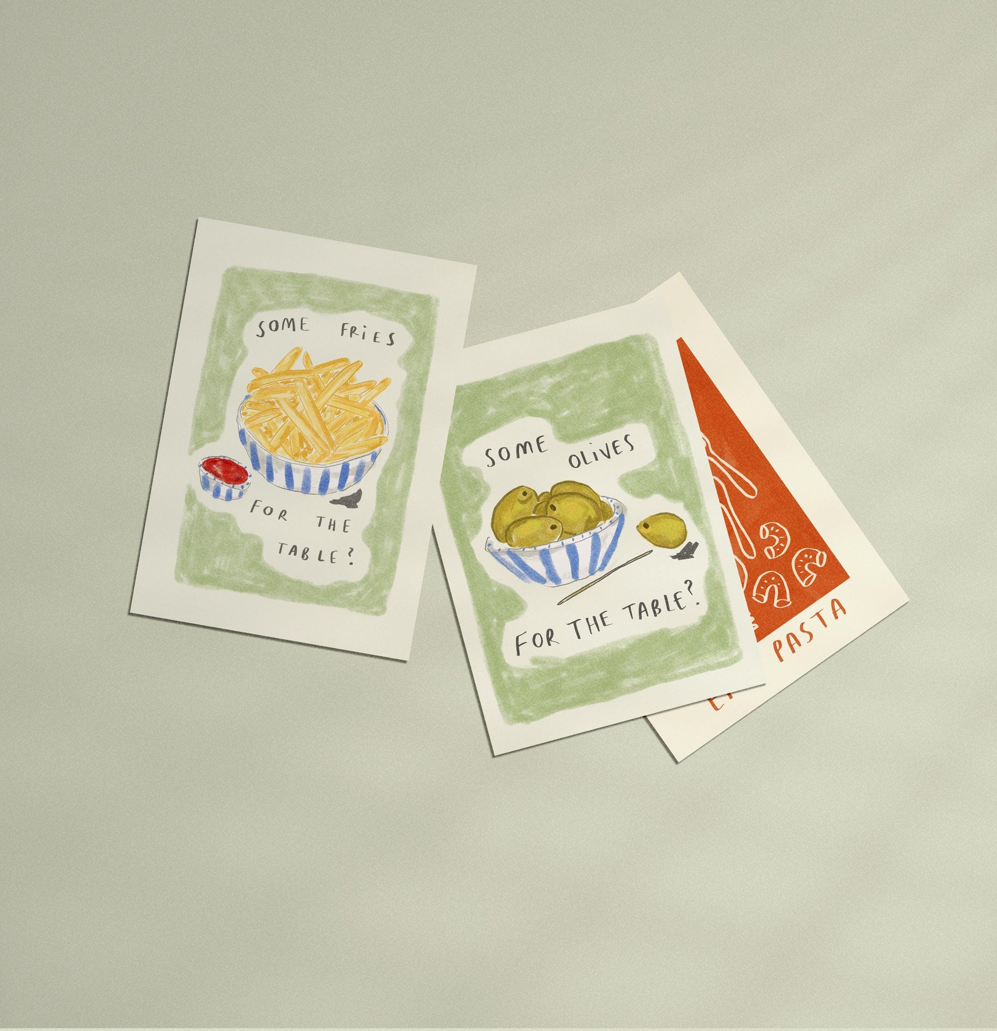 Fries for the Table Print