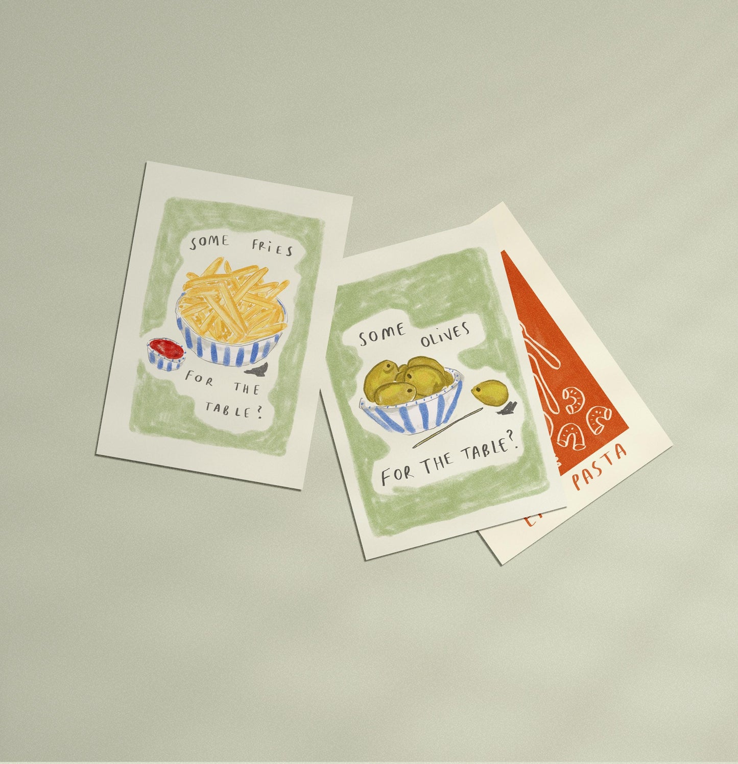 Fries for the Table Print