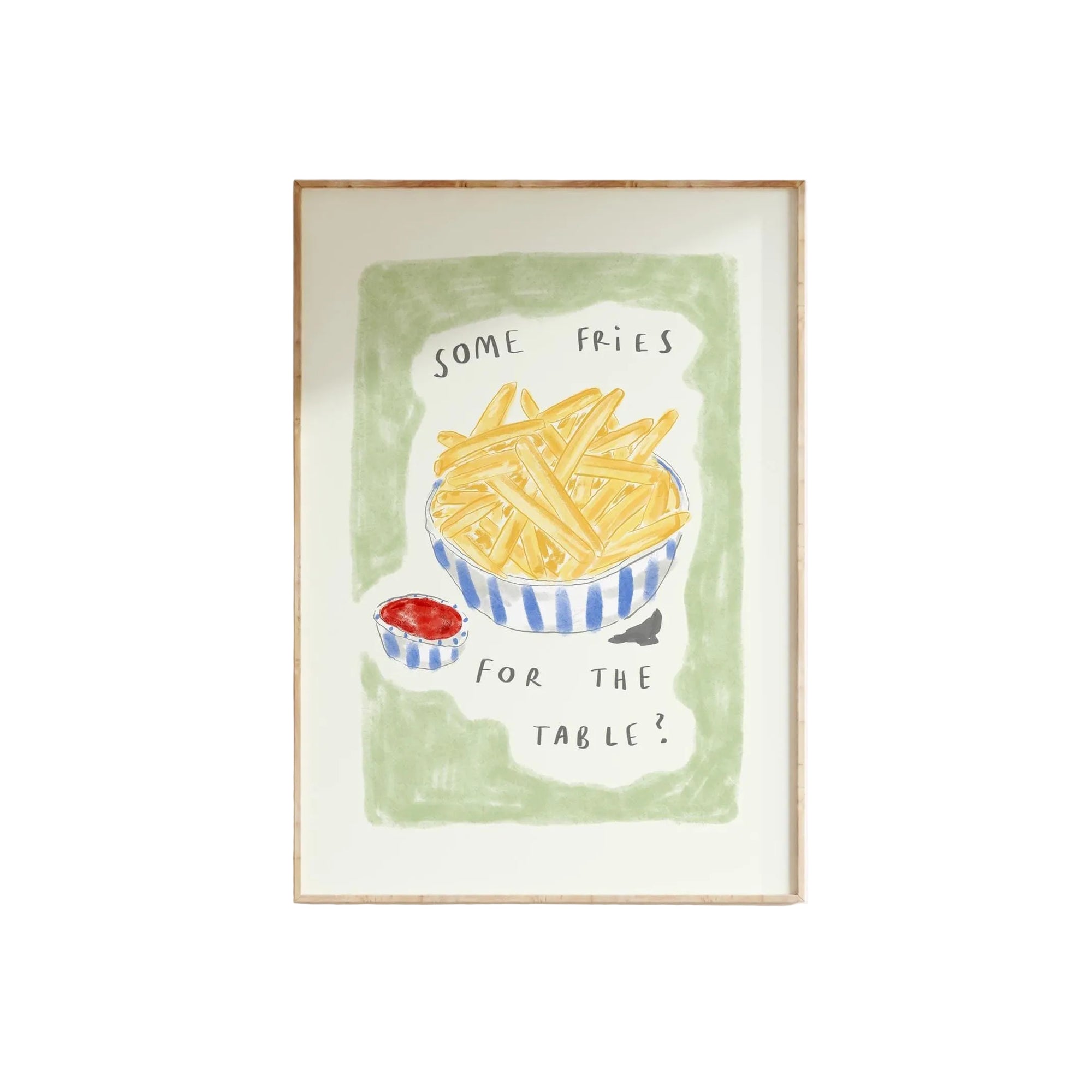 Fries for the Table Print