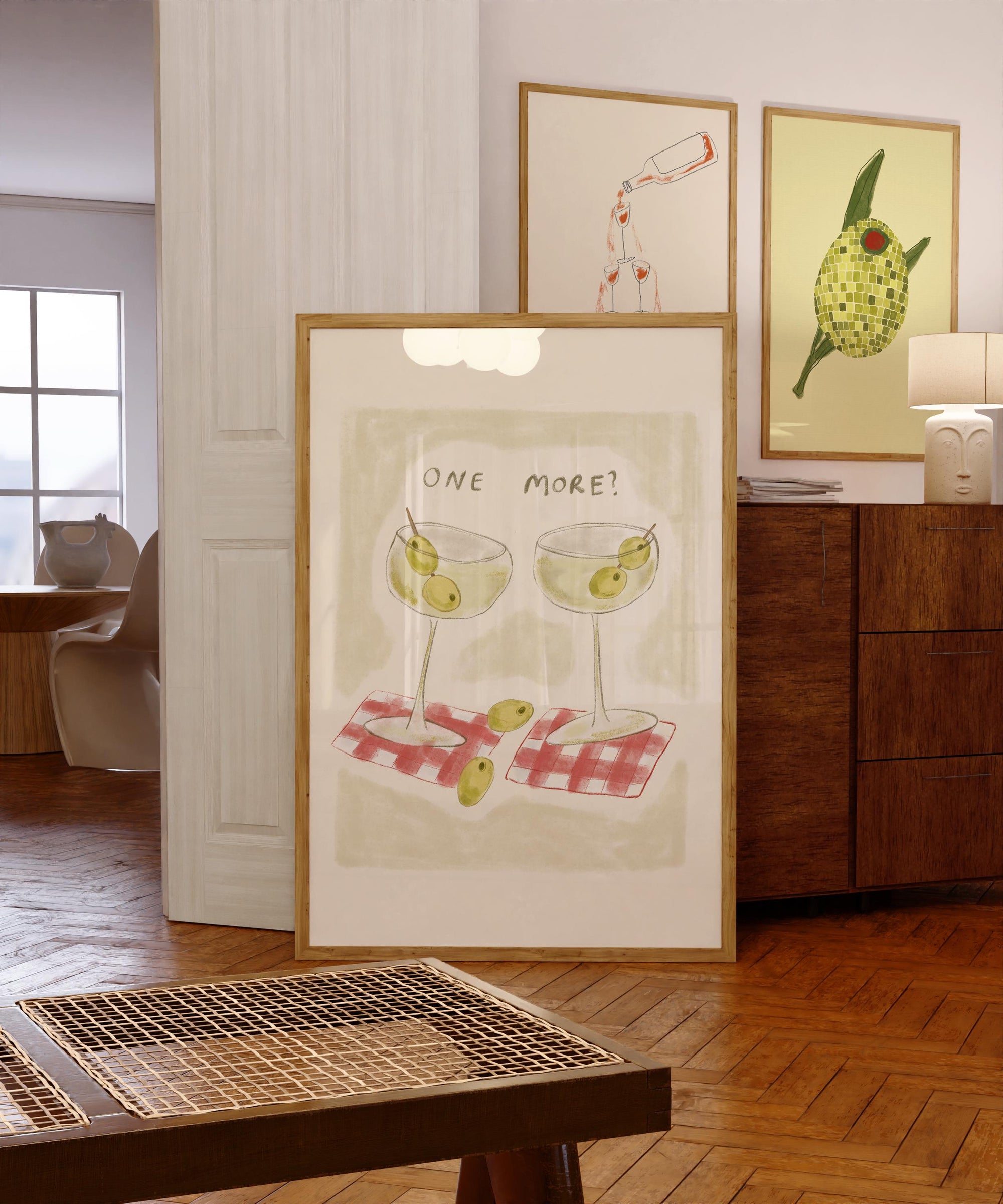 One More - Dirty Martini Print