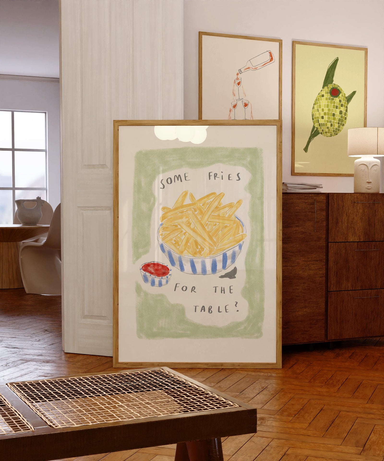 Fries for the Table Print