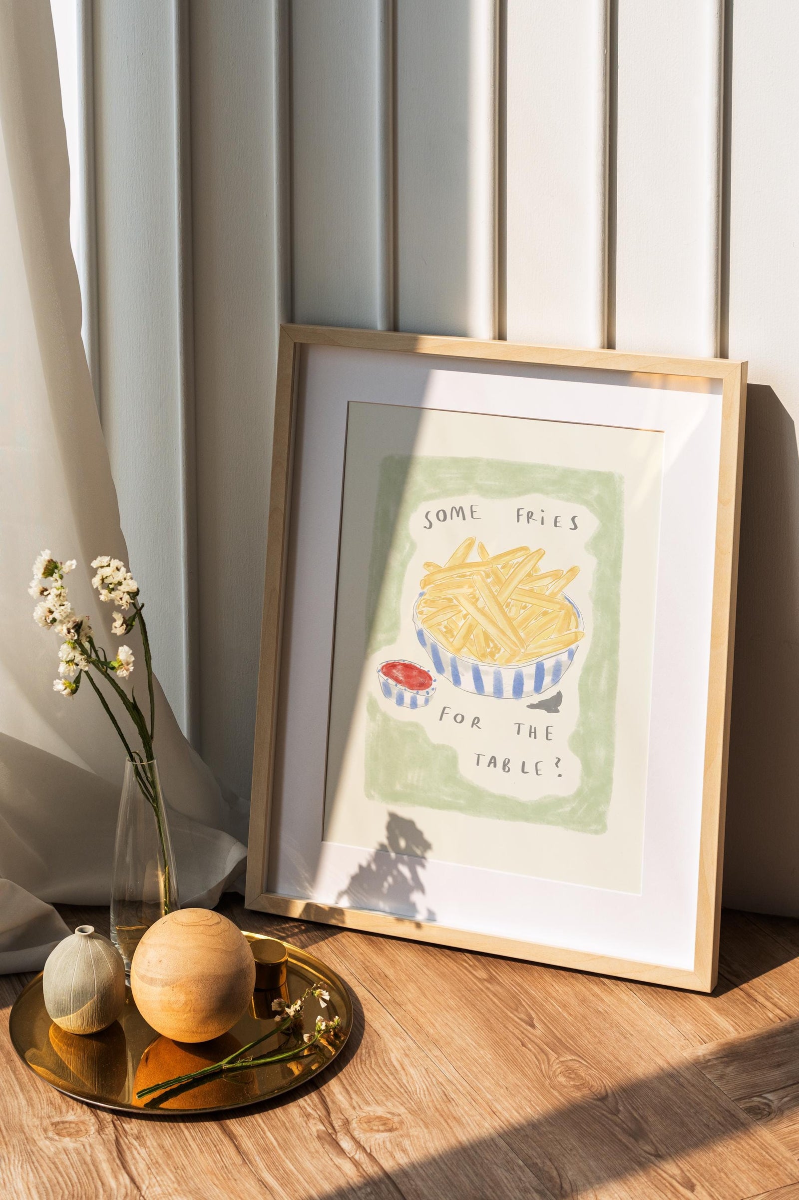 Fries for the Table Print