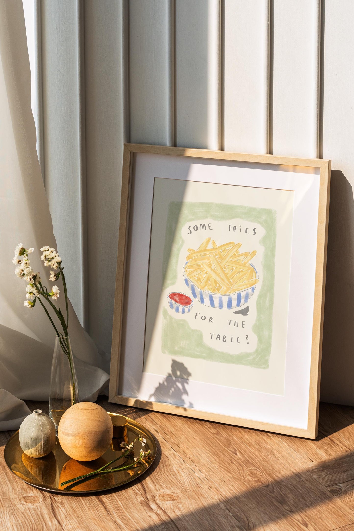 Fries for the Table Print