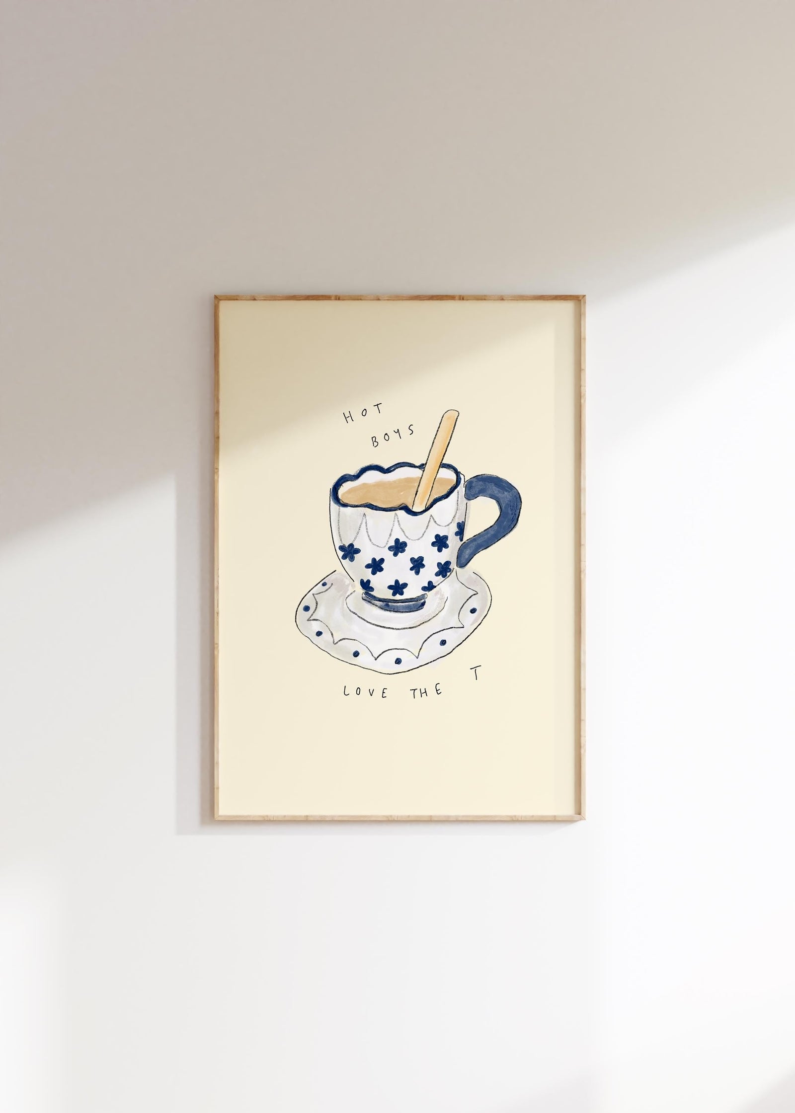 Hot Girls / Boys Love The T Print