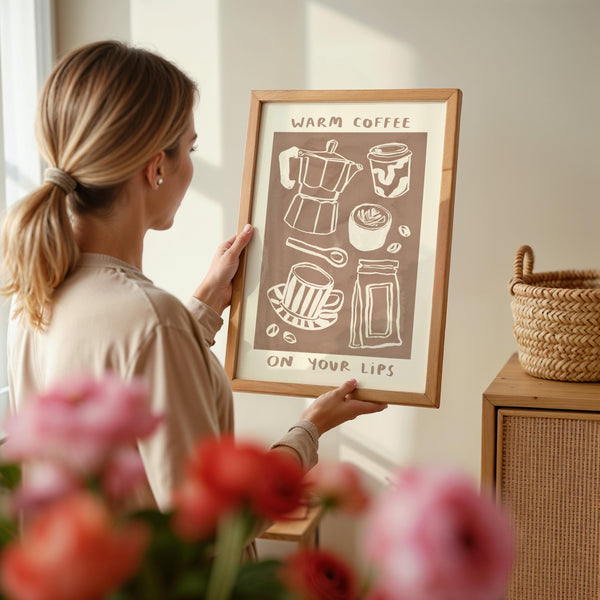 Warm Coffee On Your Lips - Ziggy Alberts Print