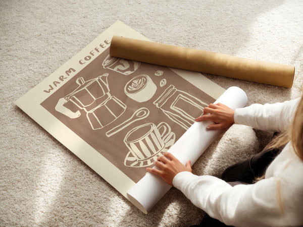 Warm Coffee On Your Lips - Ziggy Alberts Print