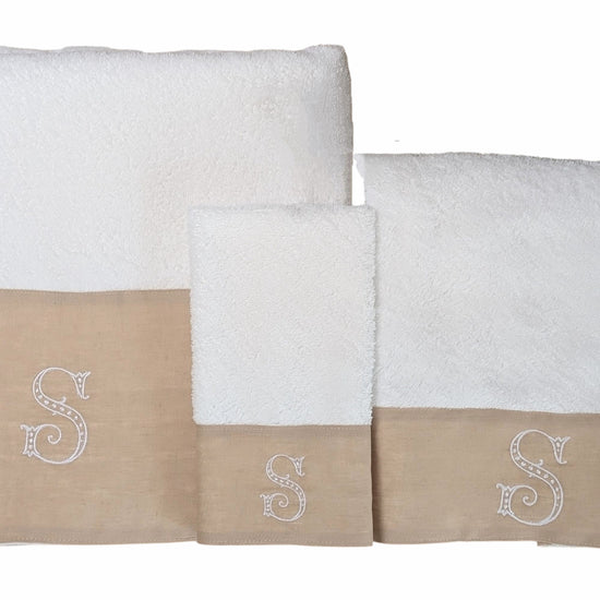 LUGANO - Personalised Bath Towels (set of 3)
