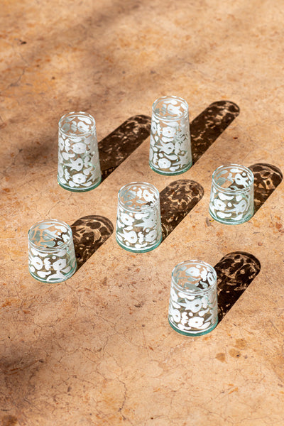 6 VERRES EVASES H7 FLEUR BLANC (9699881451839)