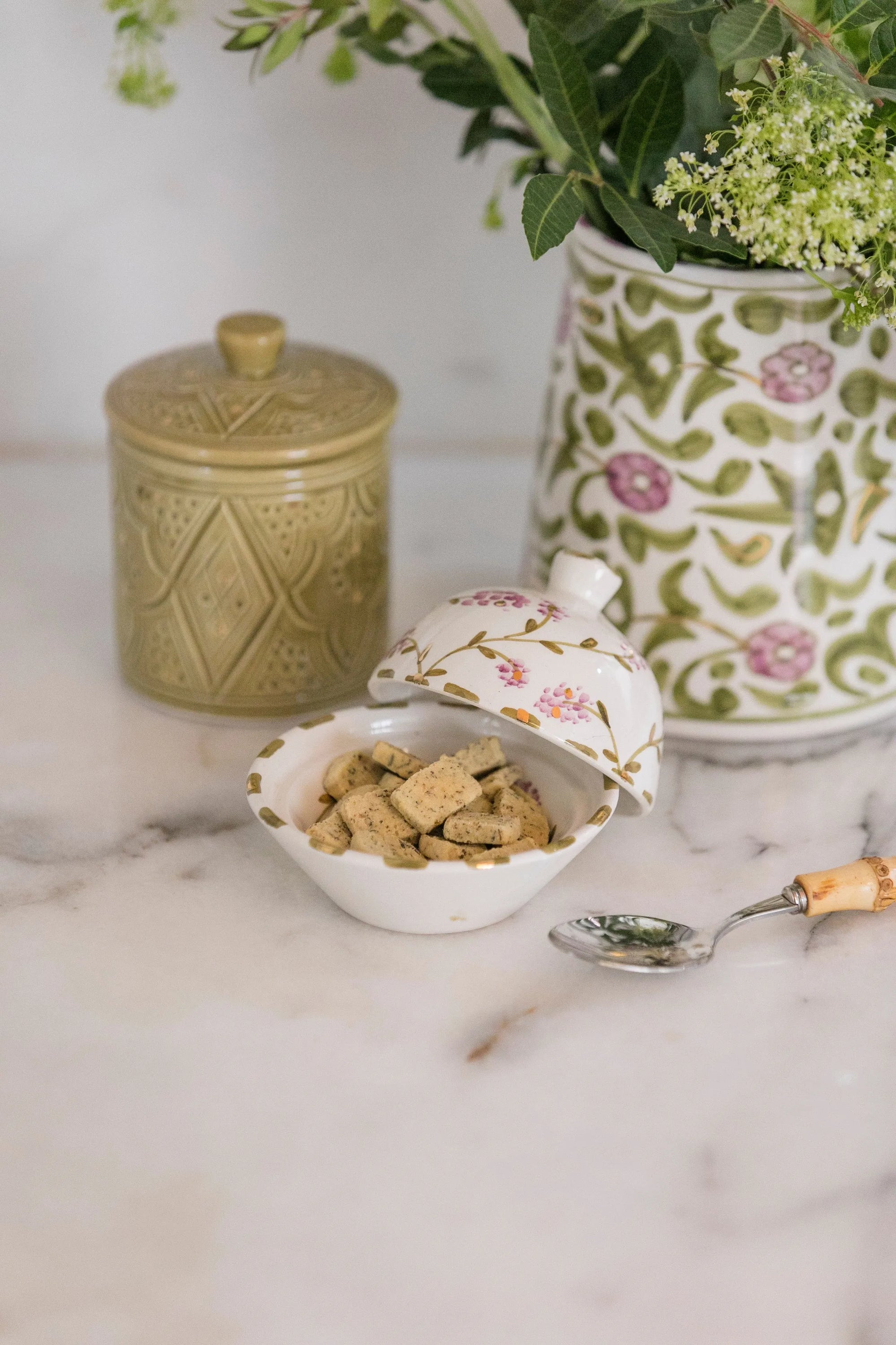 Sugar Bowl - Lavender Gold