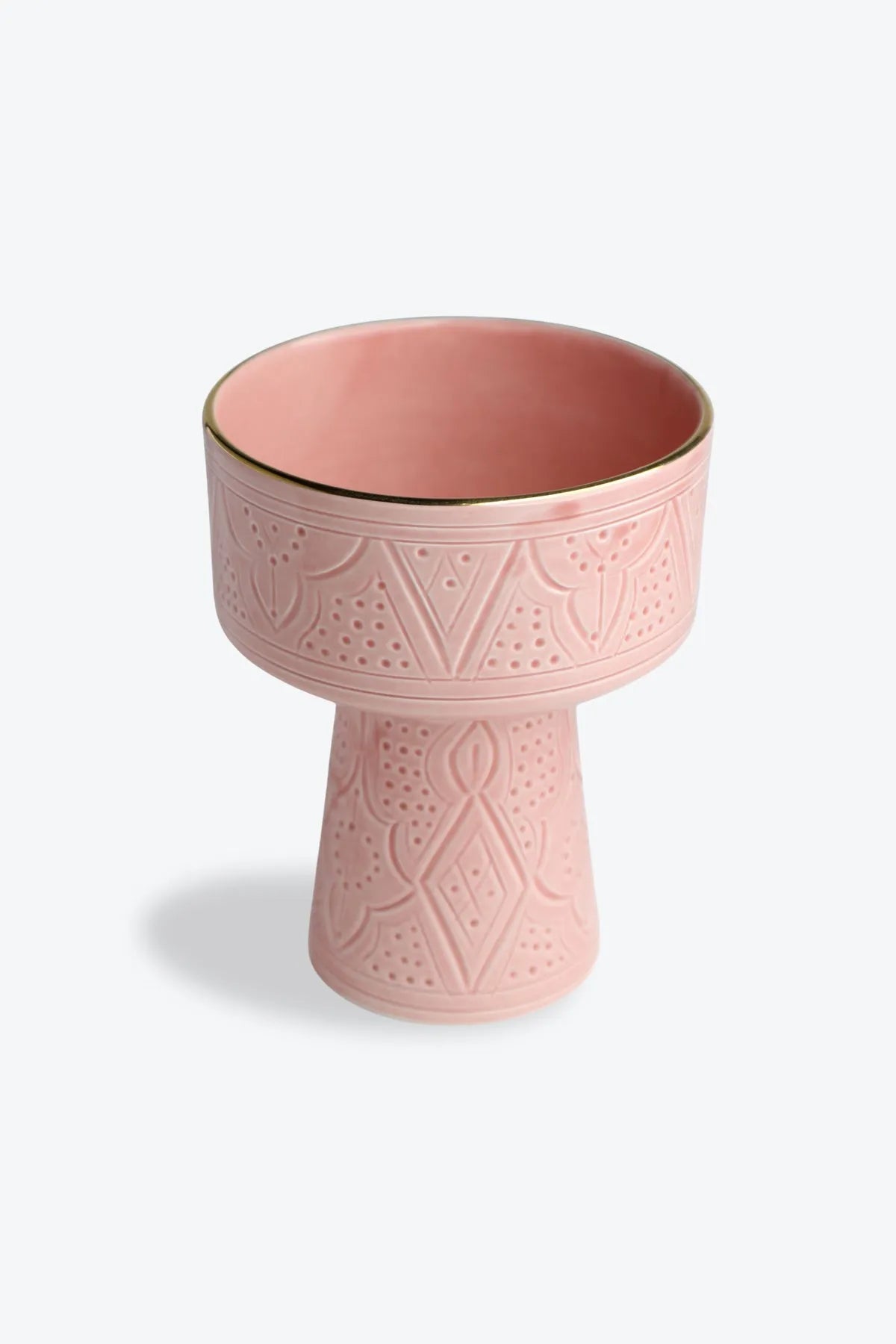 Appetizer Bowl - Blush Gold Imprint