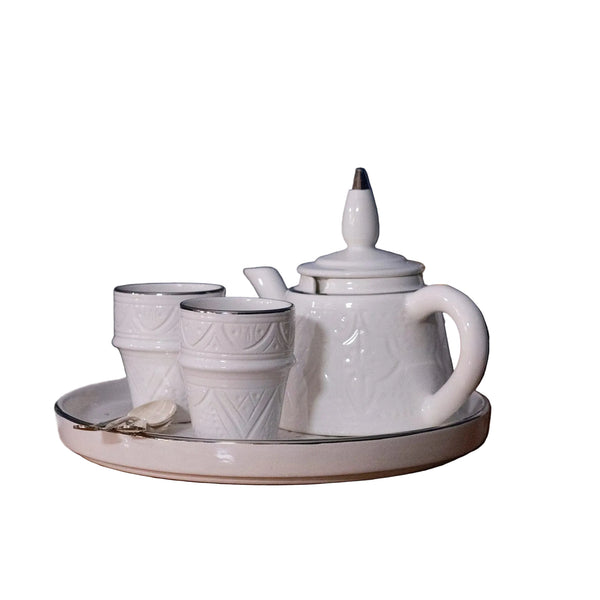 Teapot - Silver Noor Imprint
