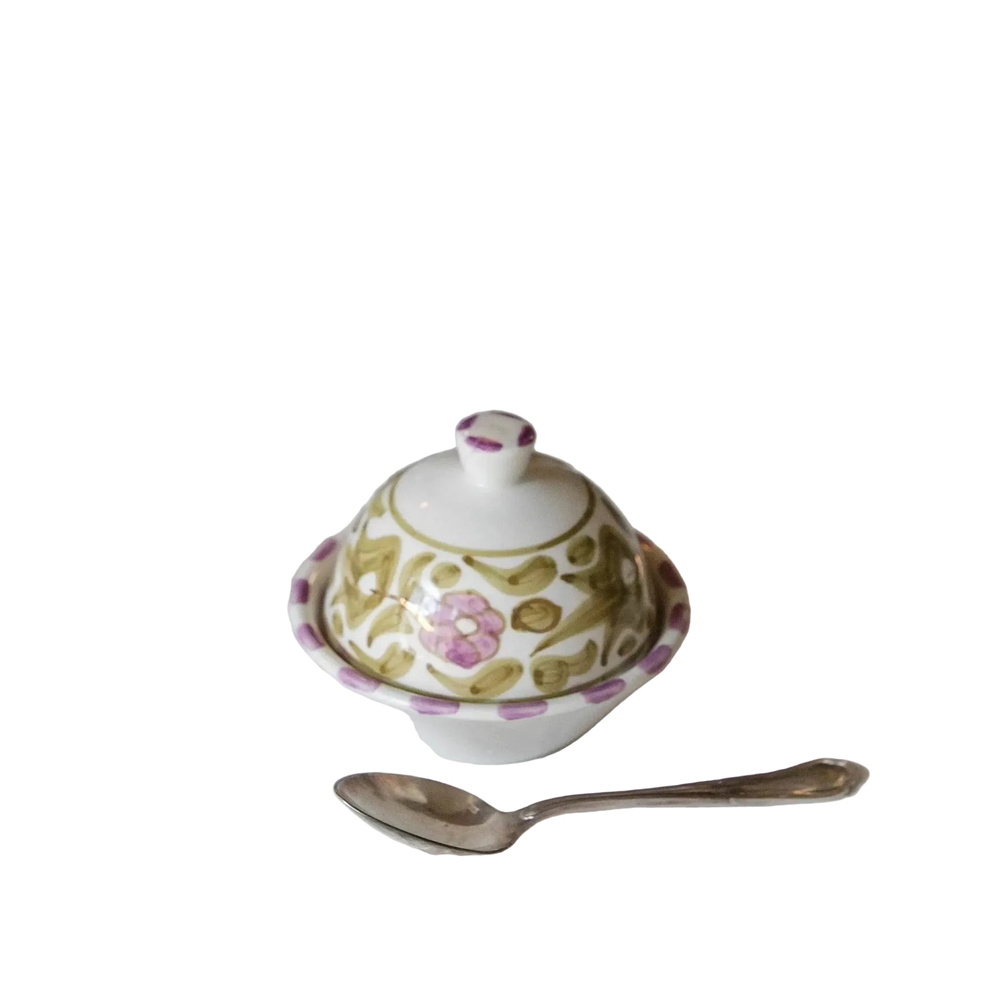 Sugar Bowl - Moroccan Iris Flower
