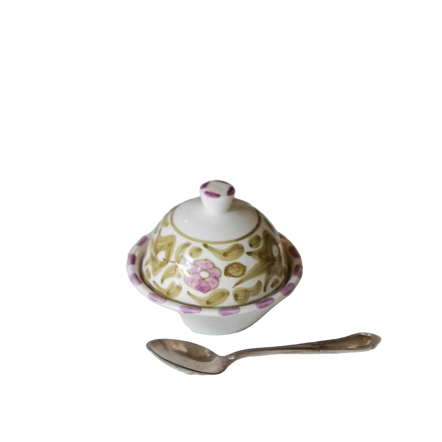 Sugar Bowl - Moroccan Iris Flower