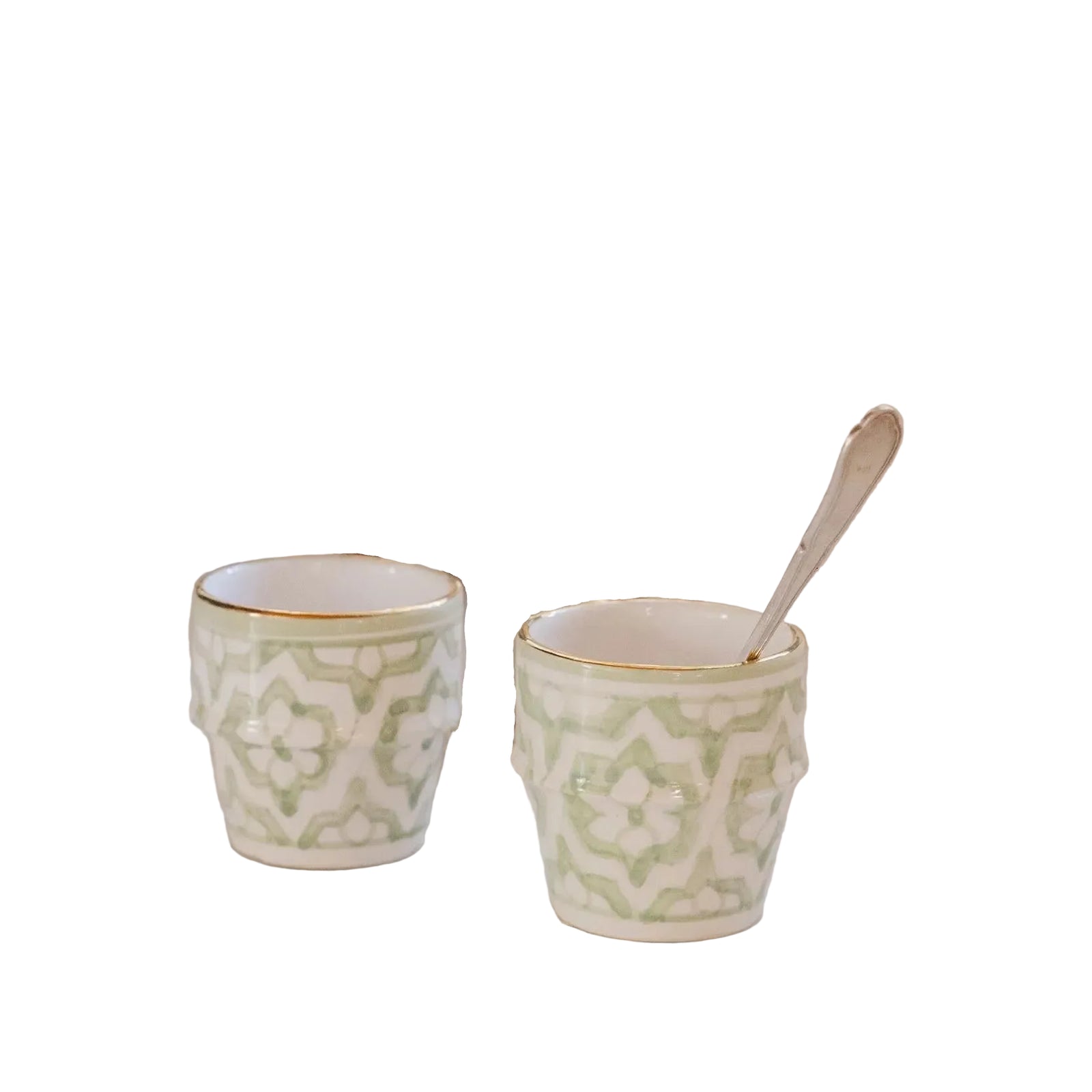 Small Coffee Cup - Fassi Mint Gold