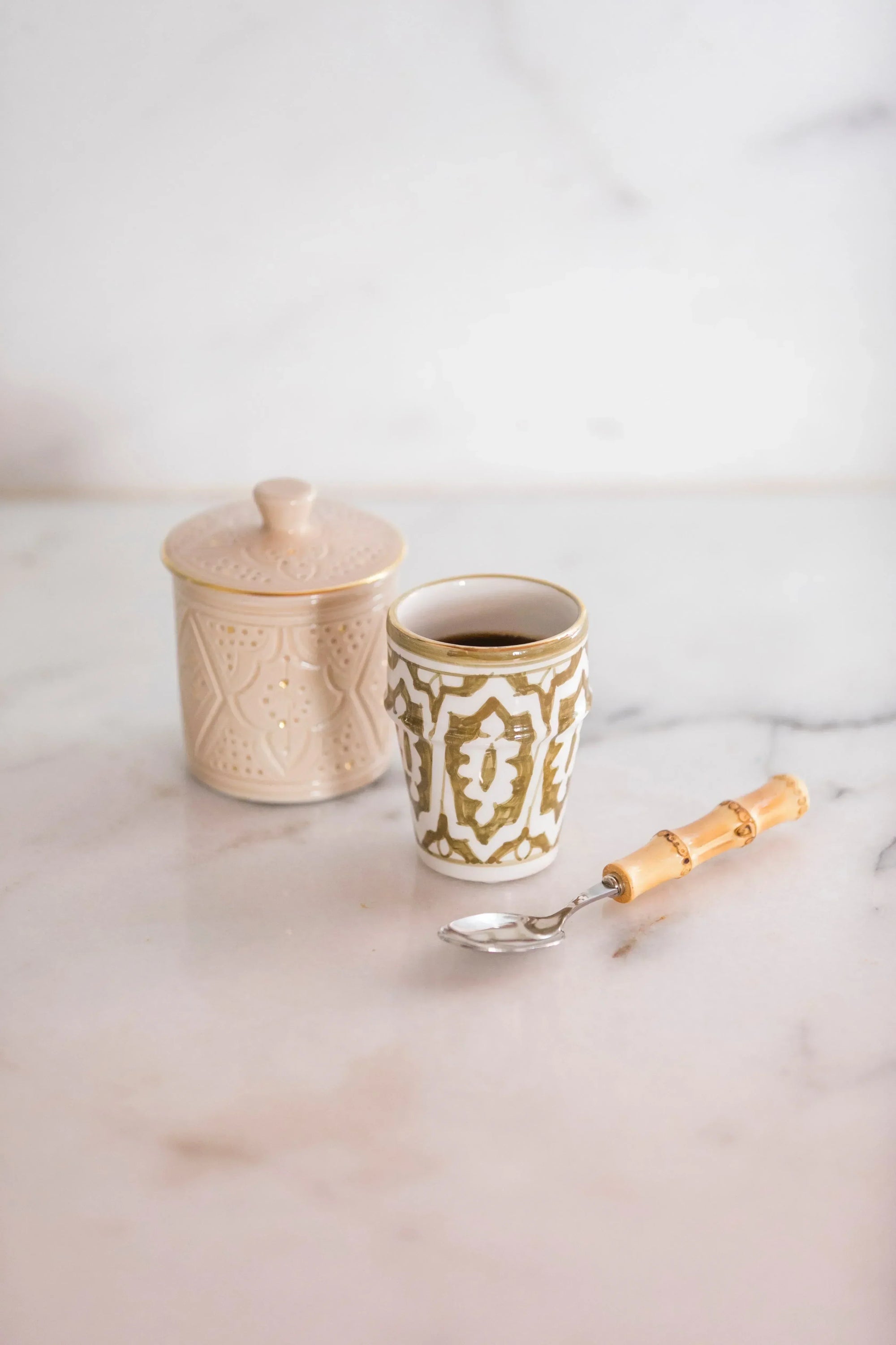 Medium Cup - Fassia Khaki Gold