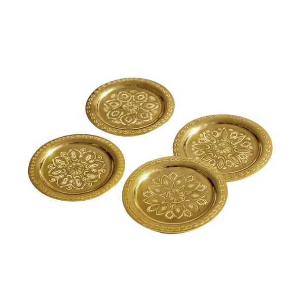 Set of 4 Vintage Coasters