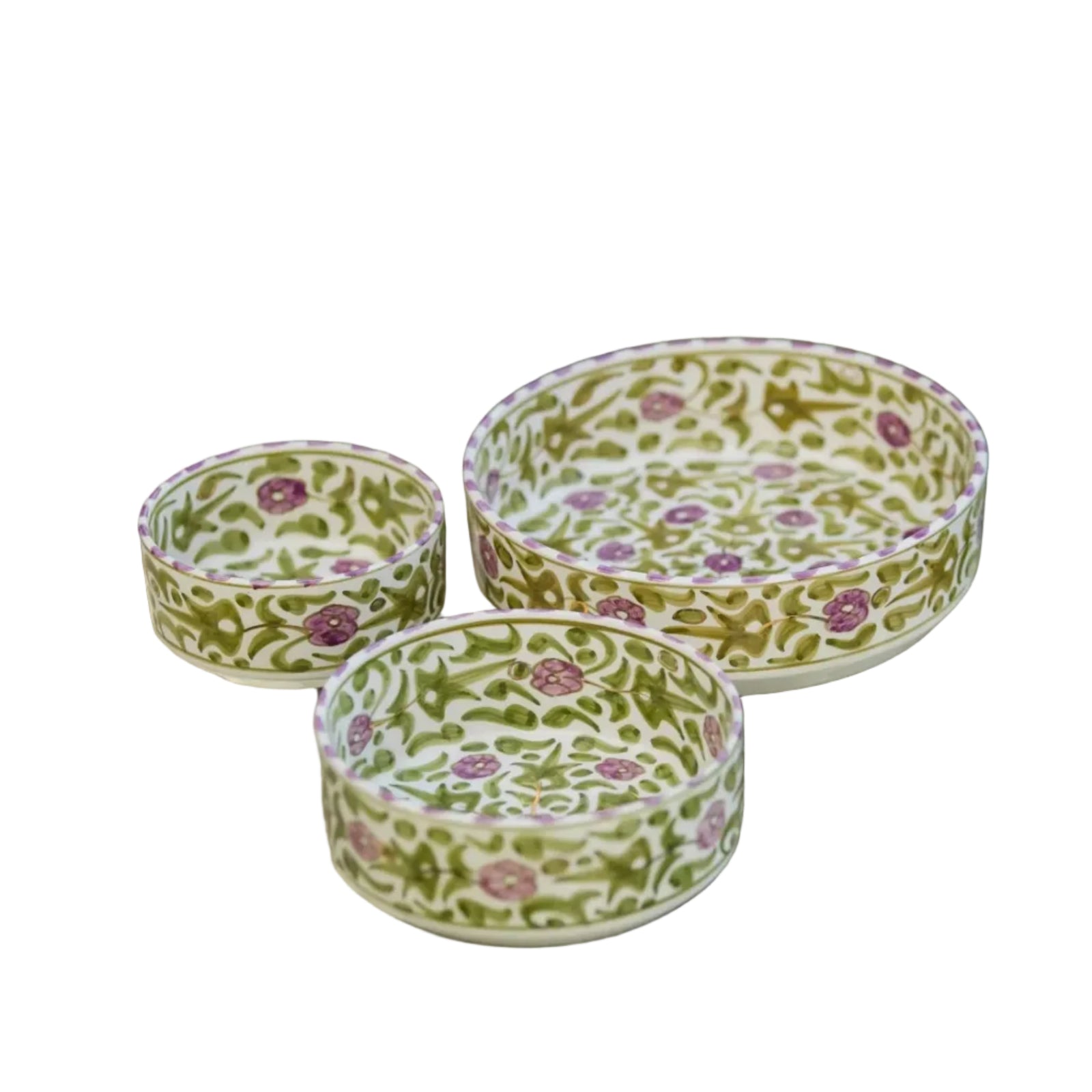 Straight Serving Plate - Lilac Gold Imprint