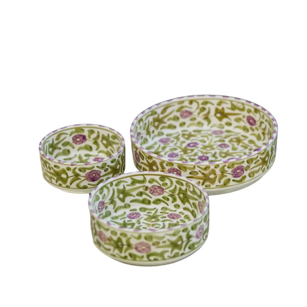Straight Serving Plate - Lilac Gold Imprint