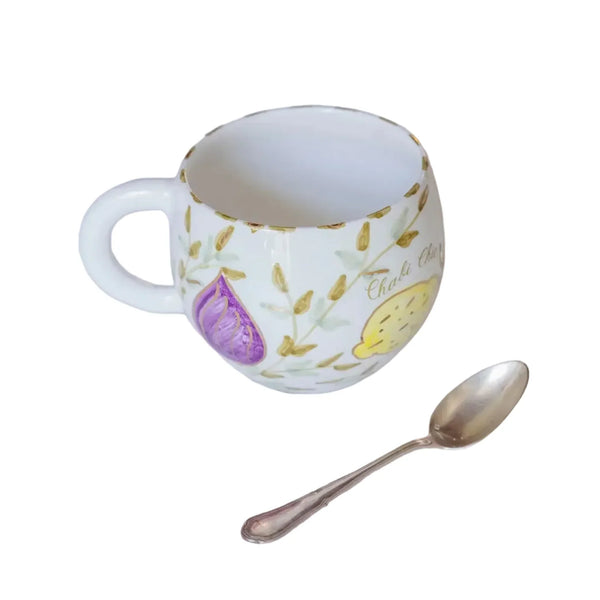 Beldi Round Mug - Tutti Frutti Gold