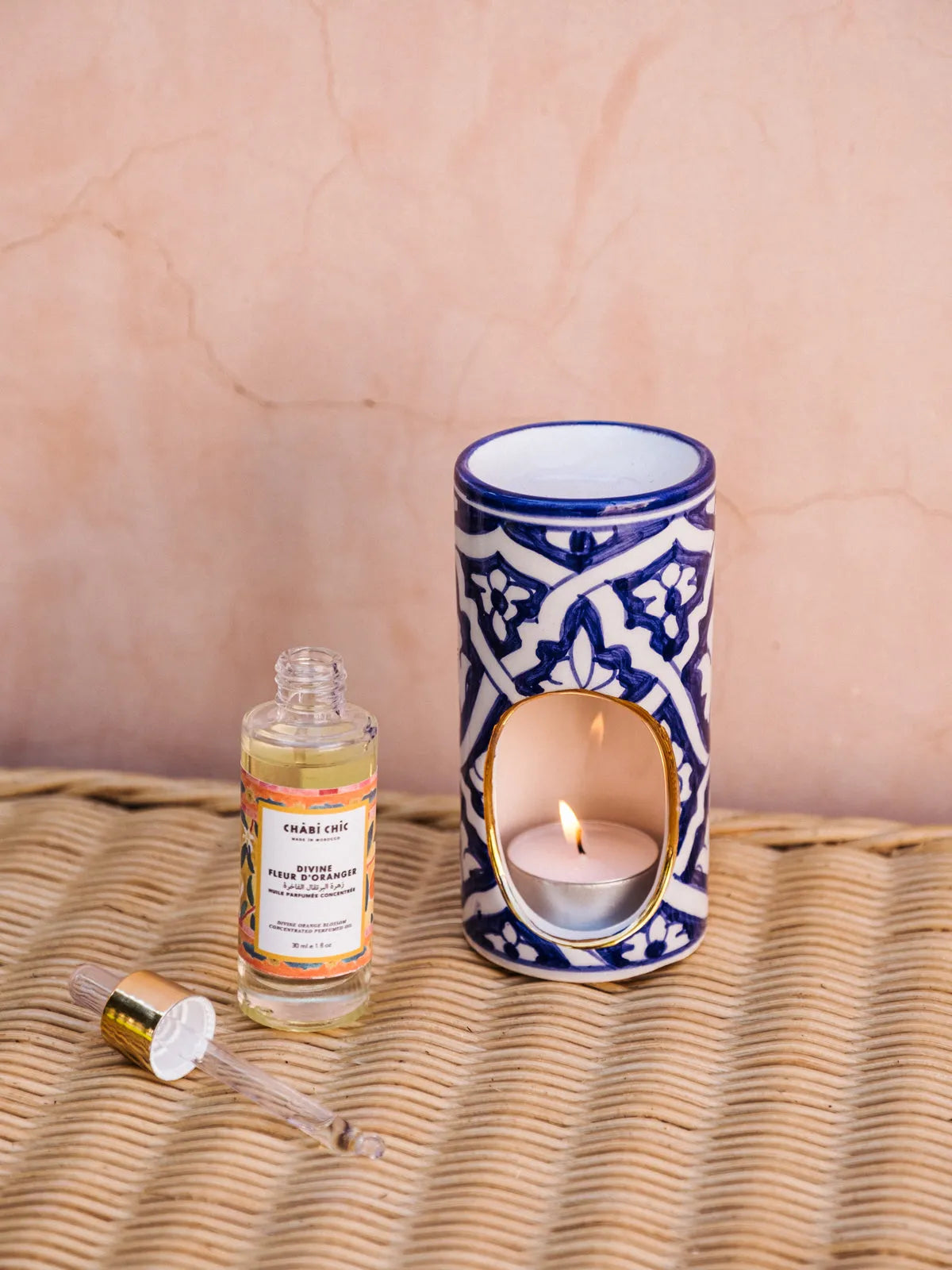 Fragrance Diffuser - Fassia Blue Majorelle Gold