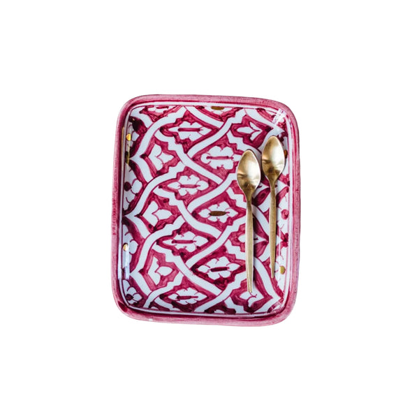 Small Tray - Fassia Aubergine Gold