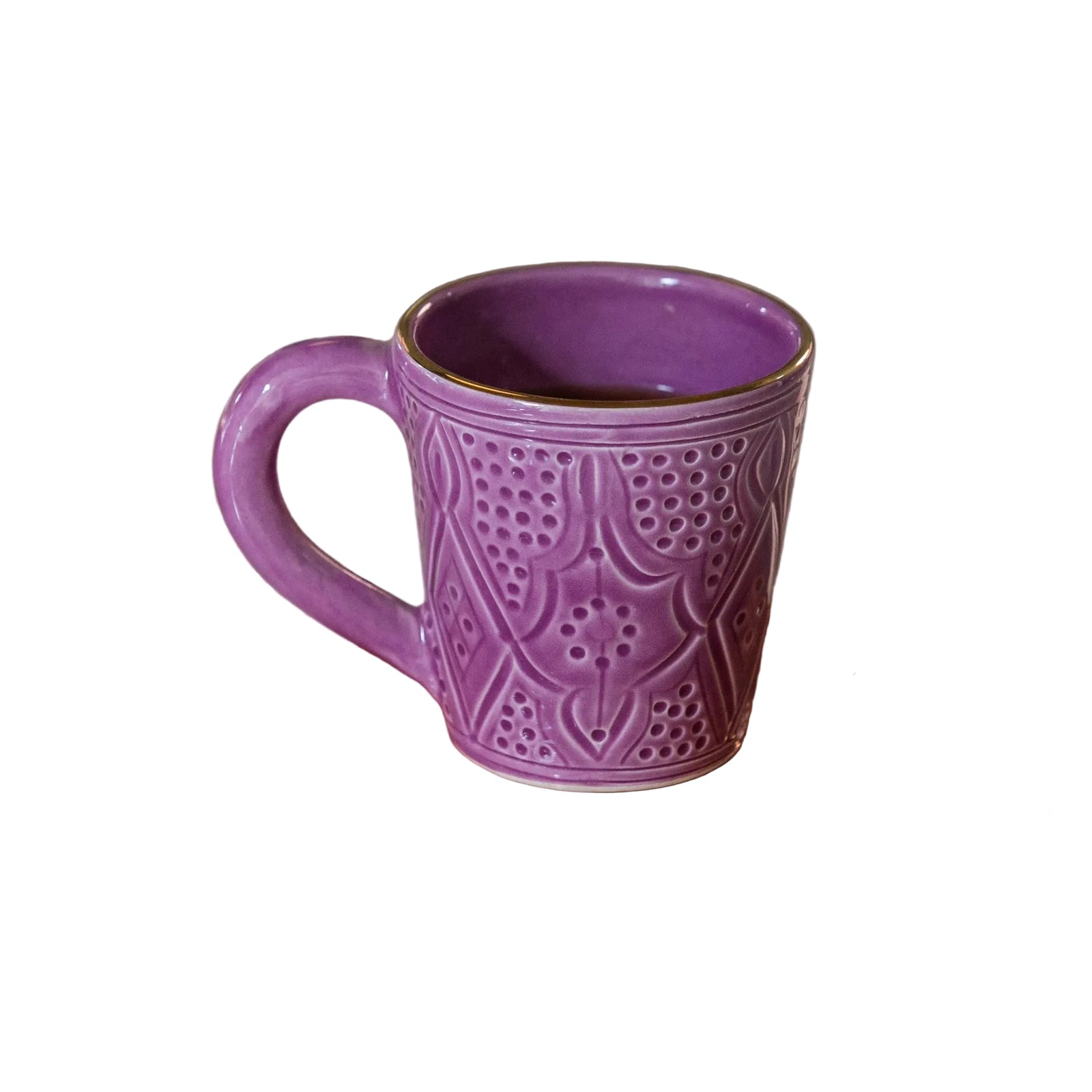 Small Mug - Lilac Gold Imprint