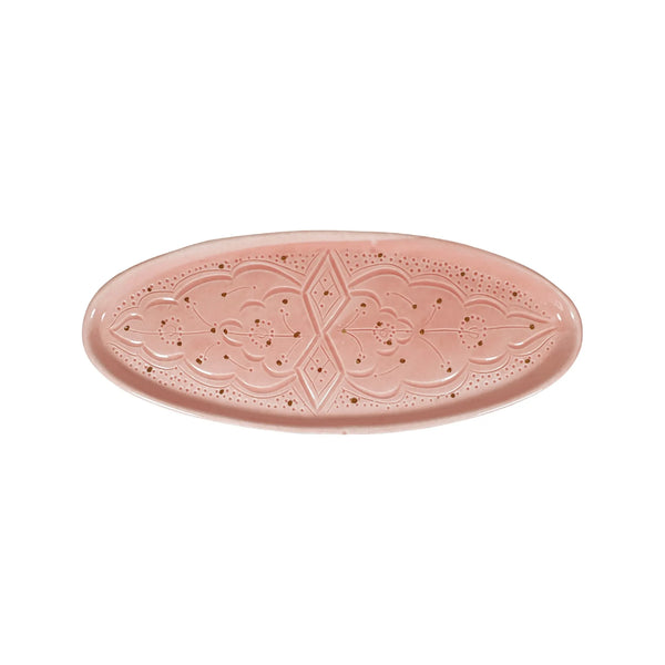 Small Oval Tray - Blush Gold Imprint