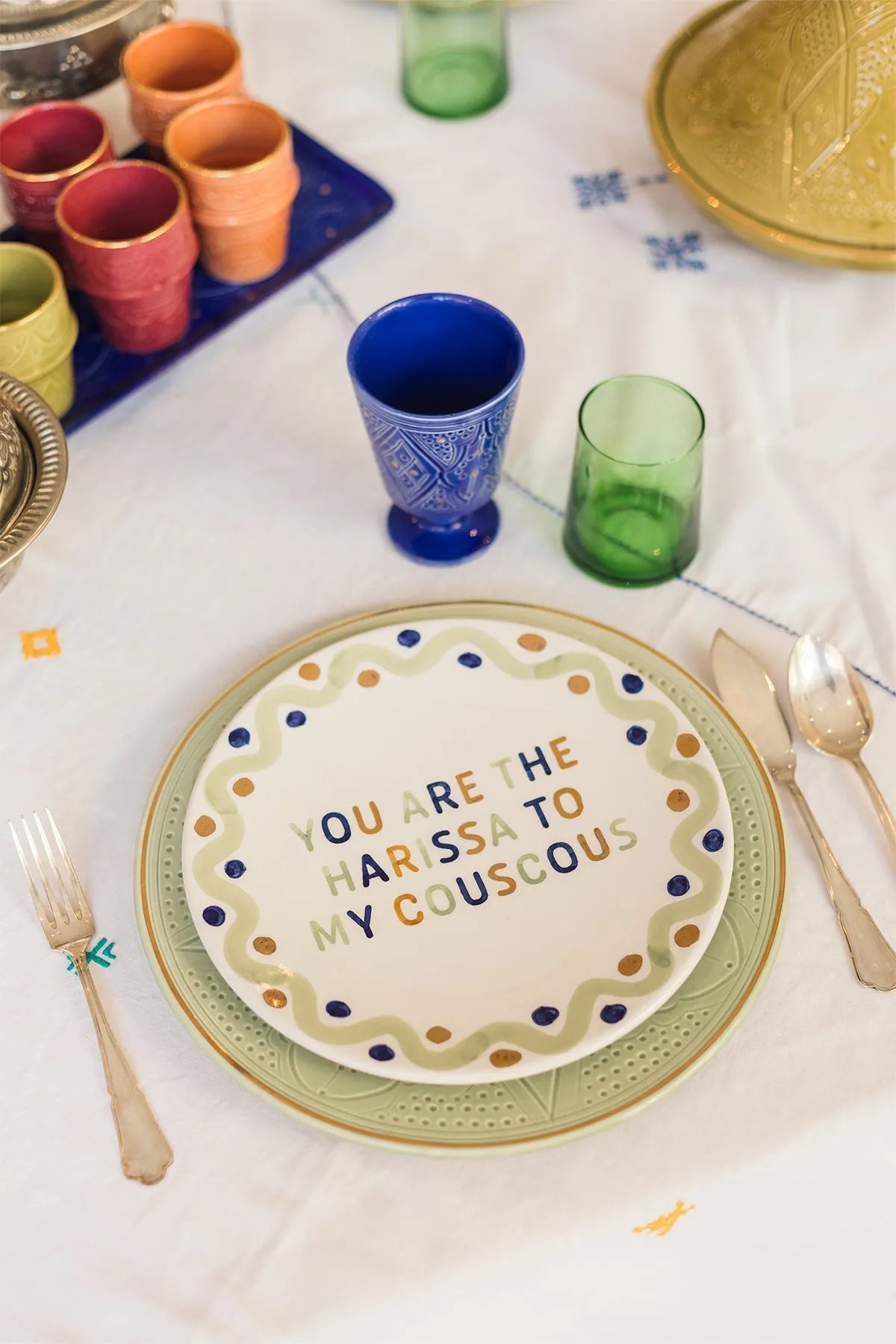 You Are the Harissa to My Couscous Plate - Oriental Vibes Gold