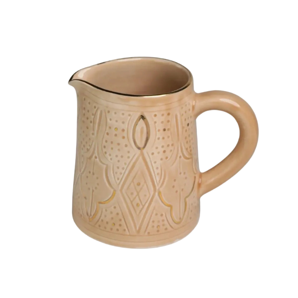Small Pitcher - Sahara Gold Imprint